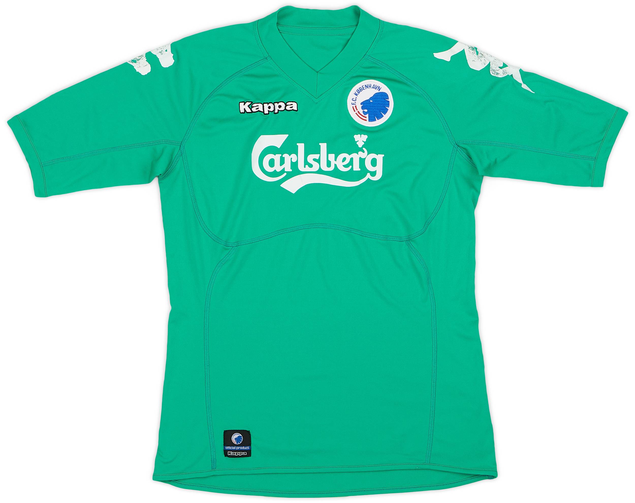 2010-11 FC Copenhagen GK S/S Shirt - 6/10 - (M)