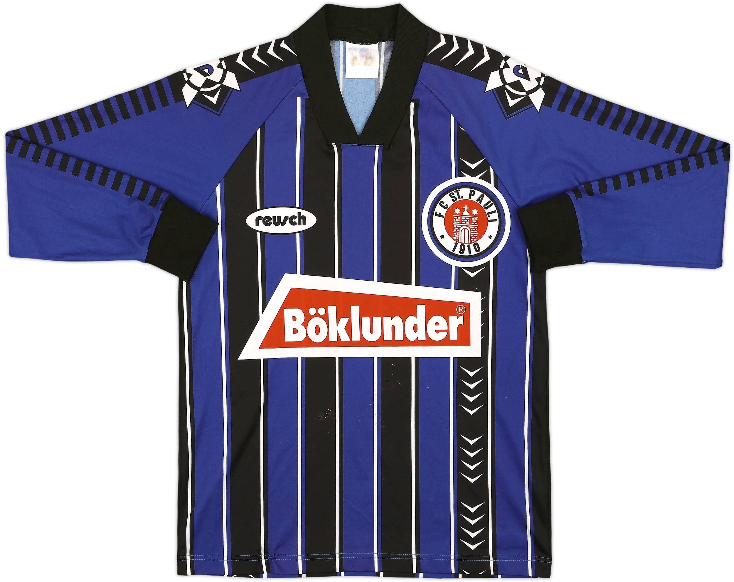 1996-97 St Pauli Away L/S Shirt - 7/10 - (XS/S)