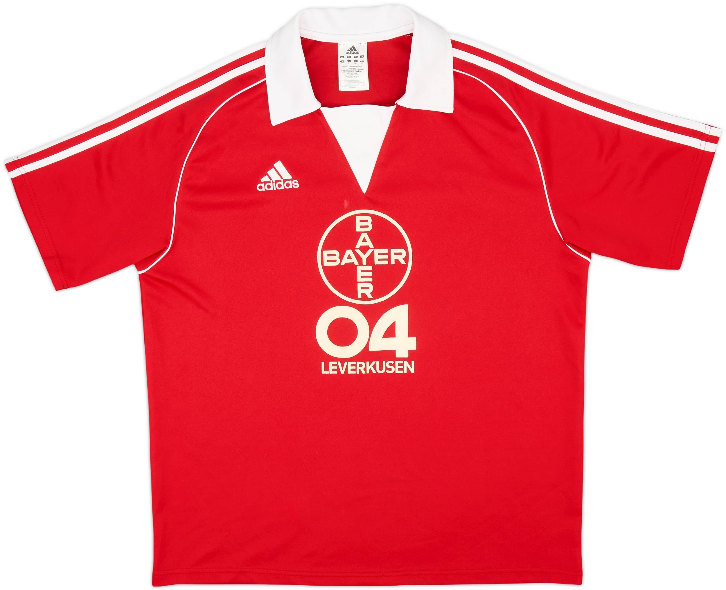 2004-05 Bayer Leverkusen adidas Retro Training Shirt - 8/10 - (L)