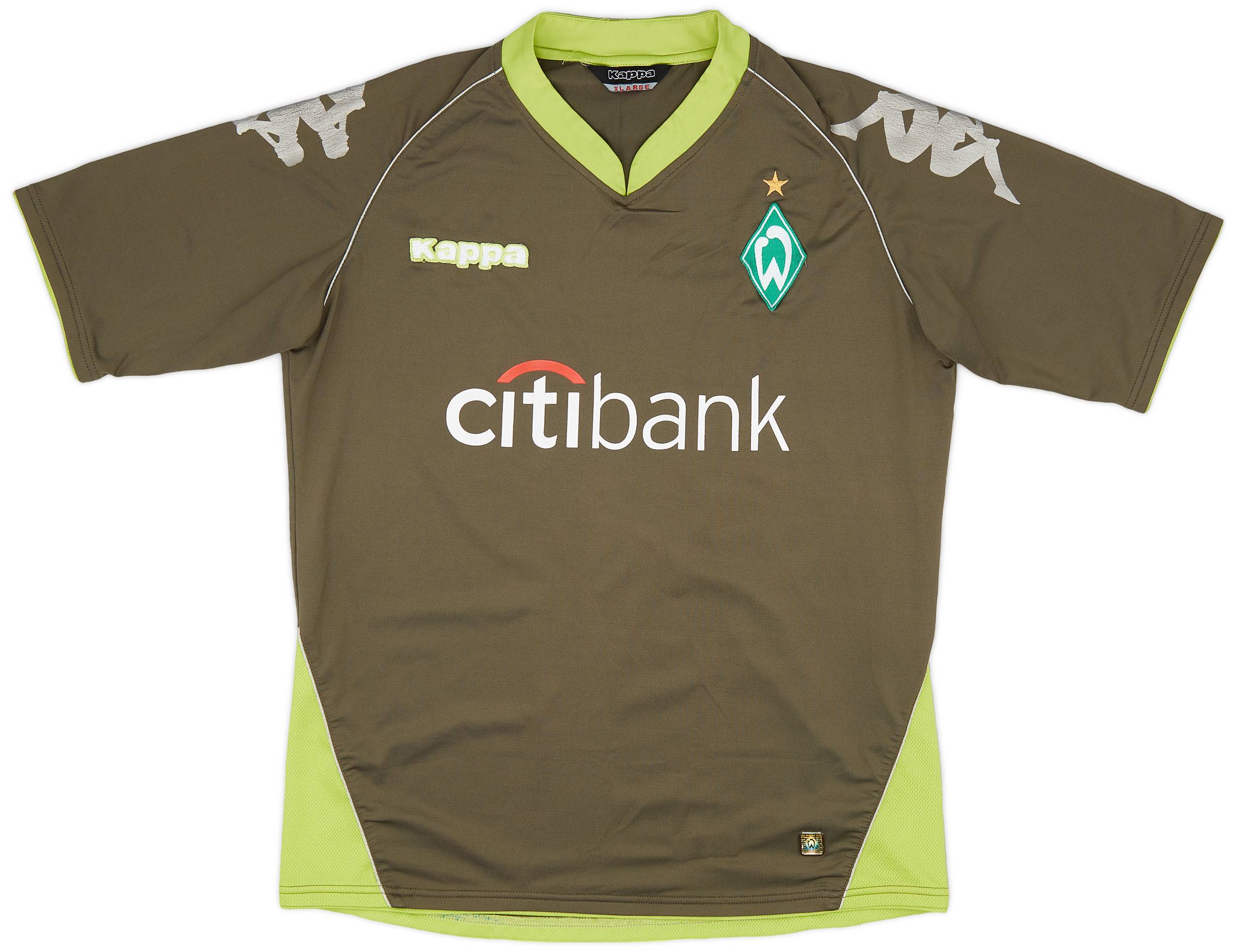 2007-08 Werder Bremen Away Shirt - 6/10 - (XL)