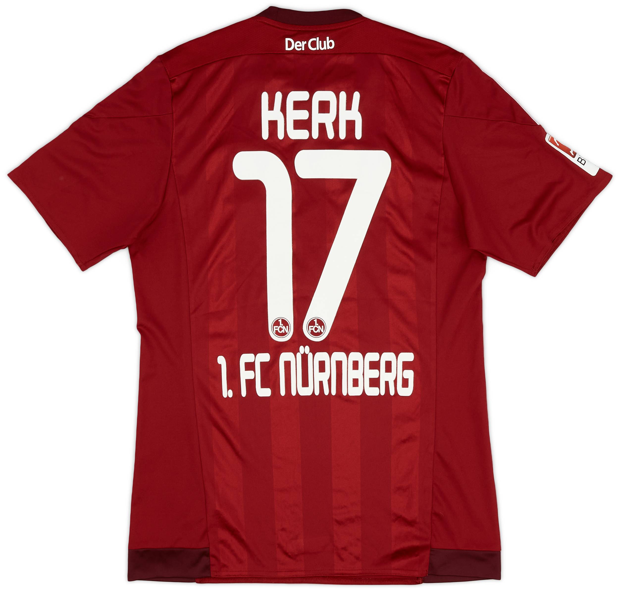 2015-16 Nurnberg Home Shirt Kerk #17 - 9/10 - (M)