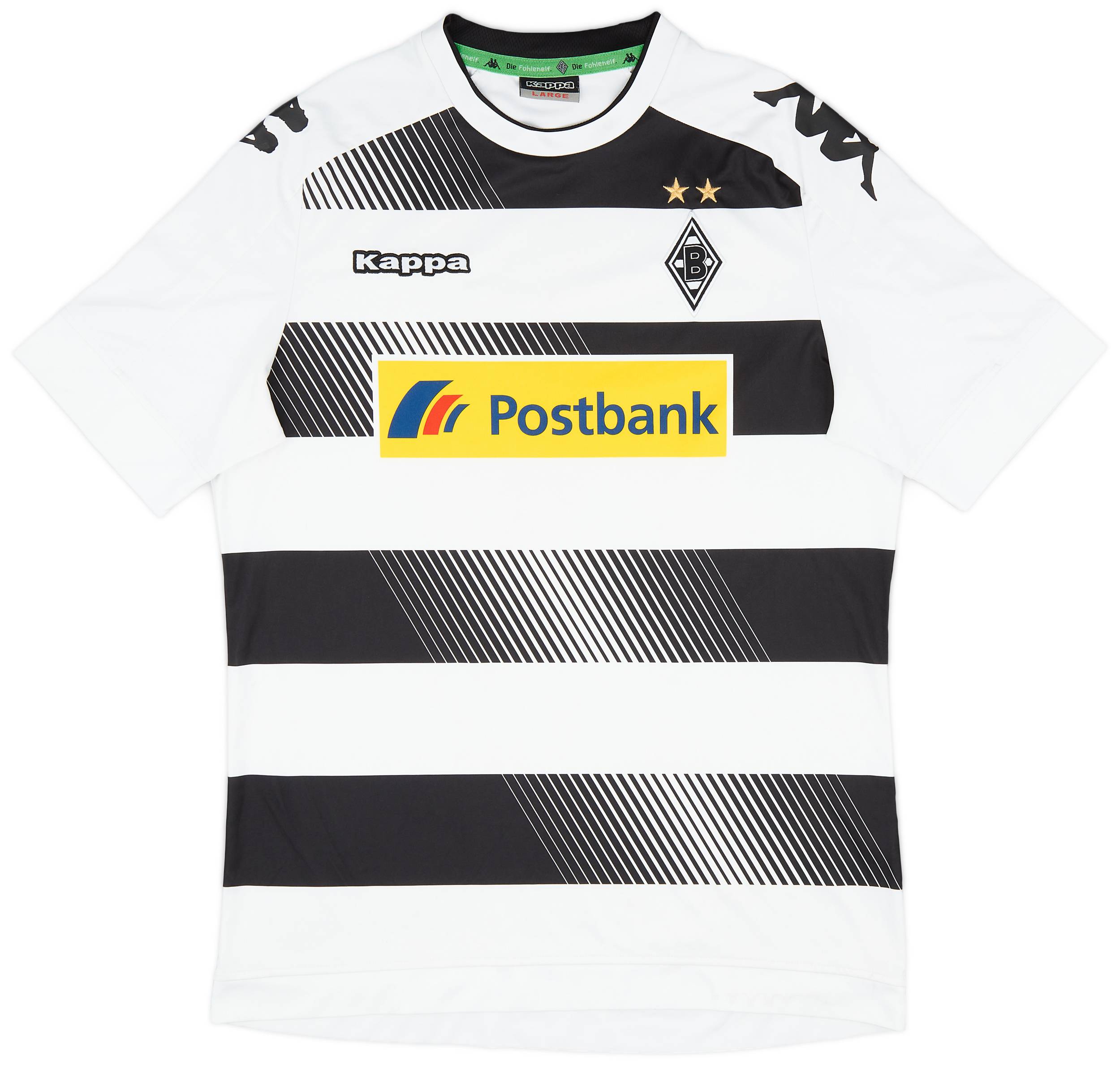 2016-17 Borussia Monchengladbach Home Shirt - 9/10 - (L)