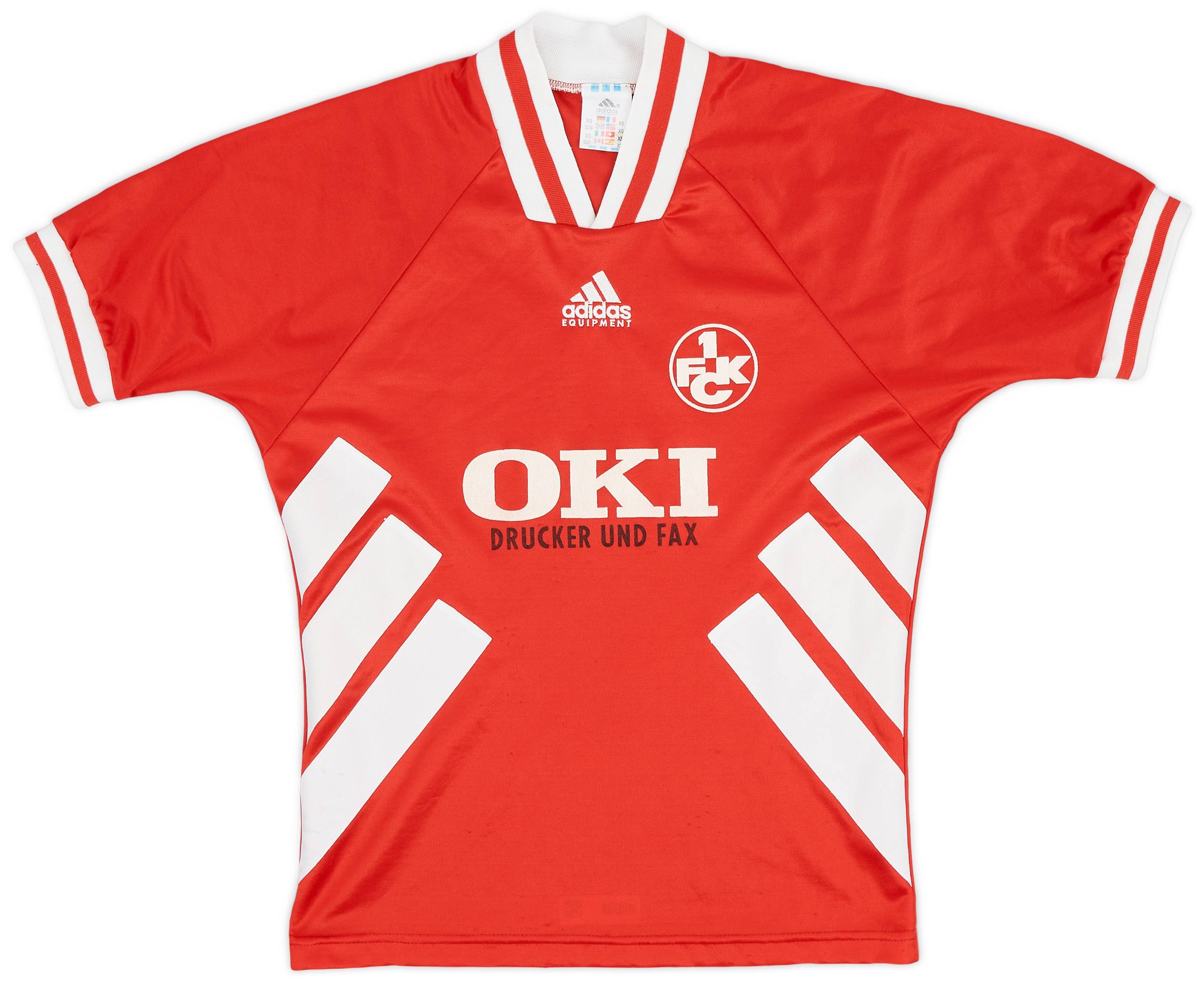 1994-95 Kaiserslautern Home Shirt - 7/10 - (XS)