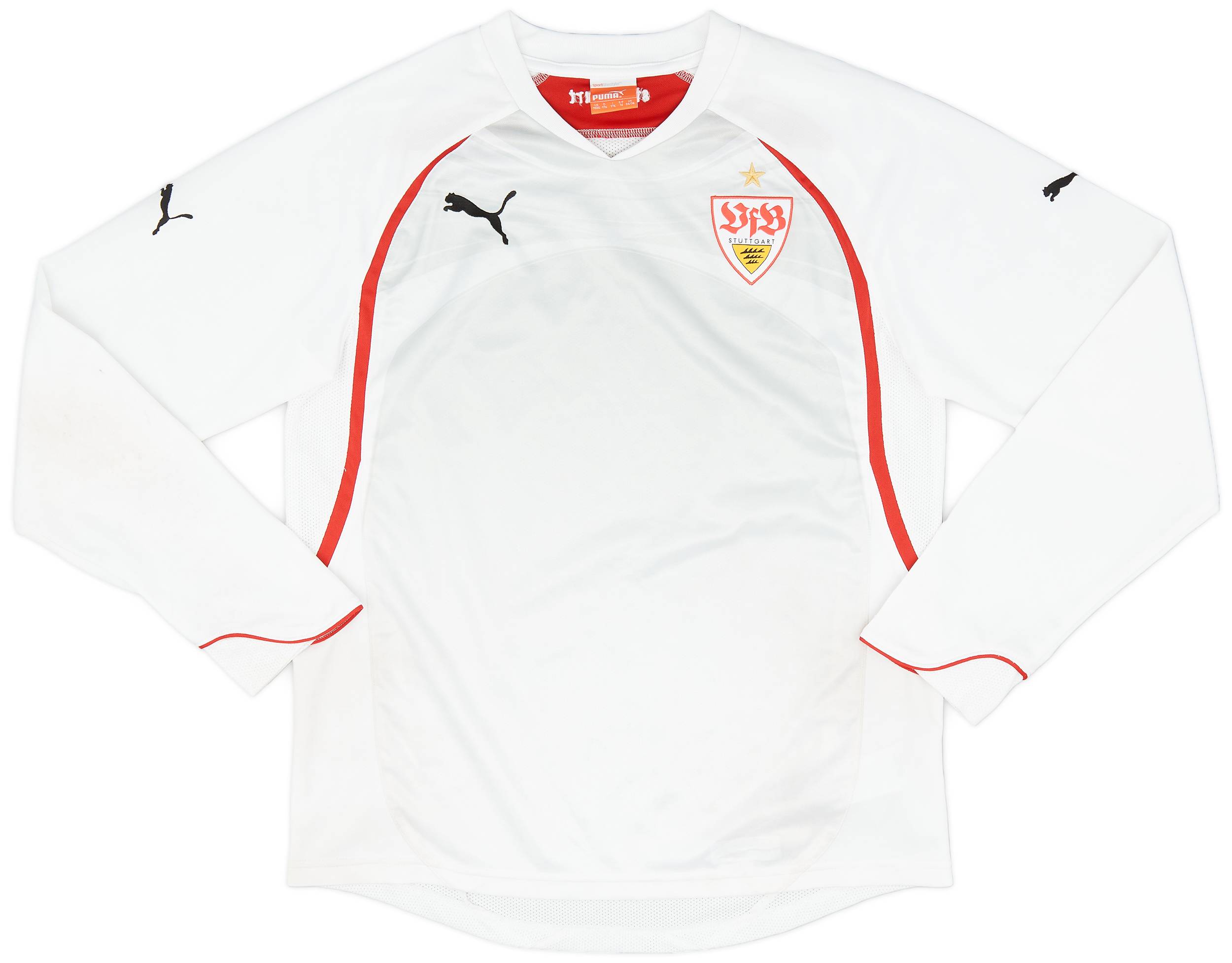 2010-11 Stuttgart Puma Training L/S Shirt - 8/10 - (XL.Boys)