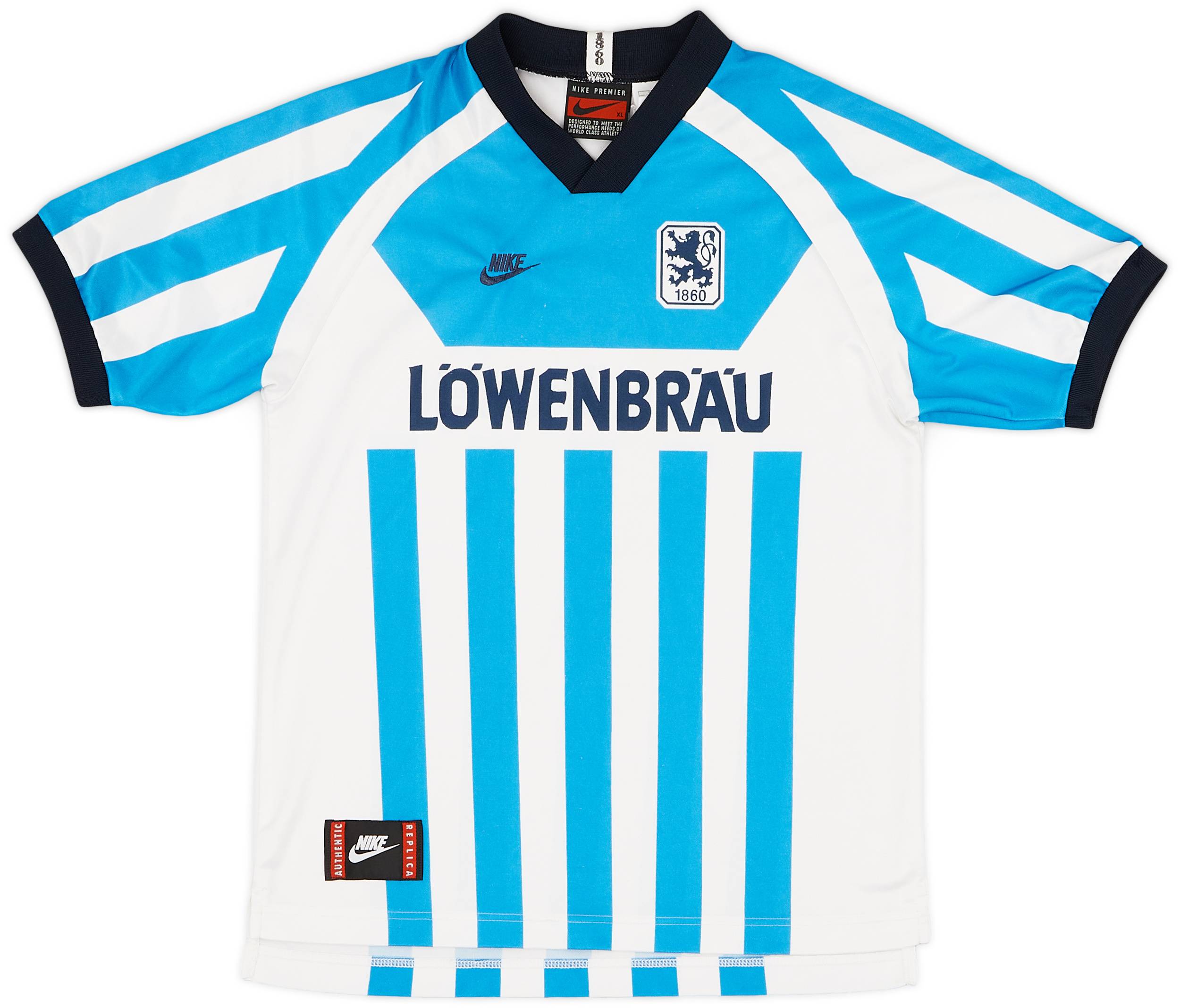 1995-96 1860 Munich Home Shirt - 8/10 - (XL.Boys)