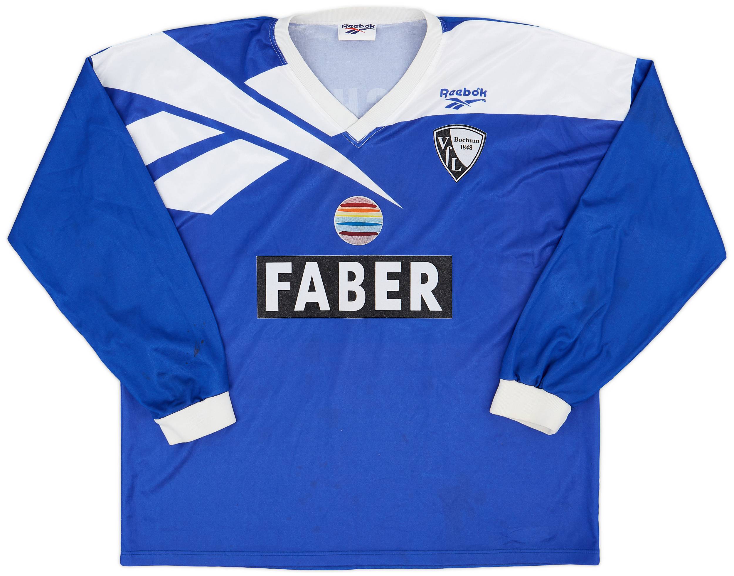 1994-96 VfL Bochum Home L/S Shirt - 8/10 - (XXL)