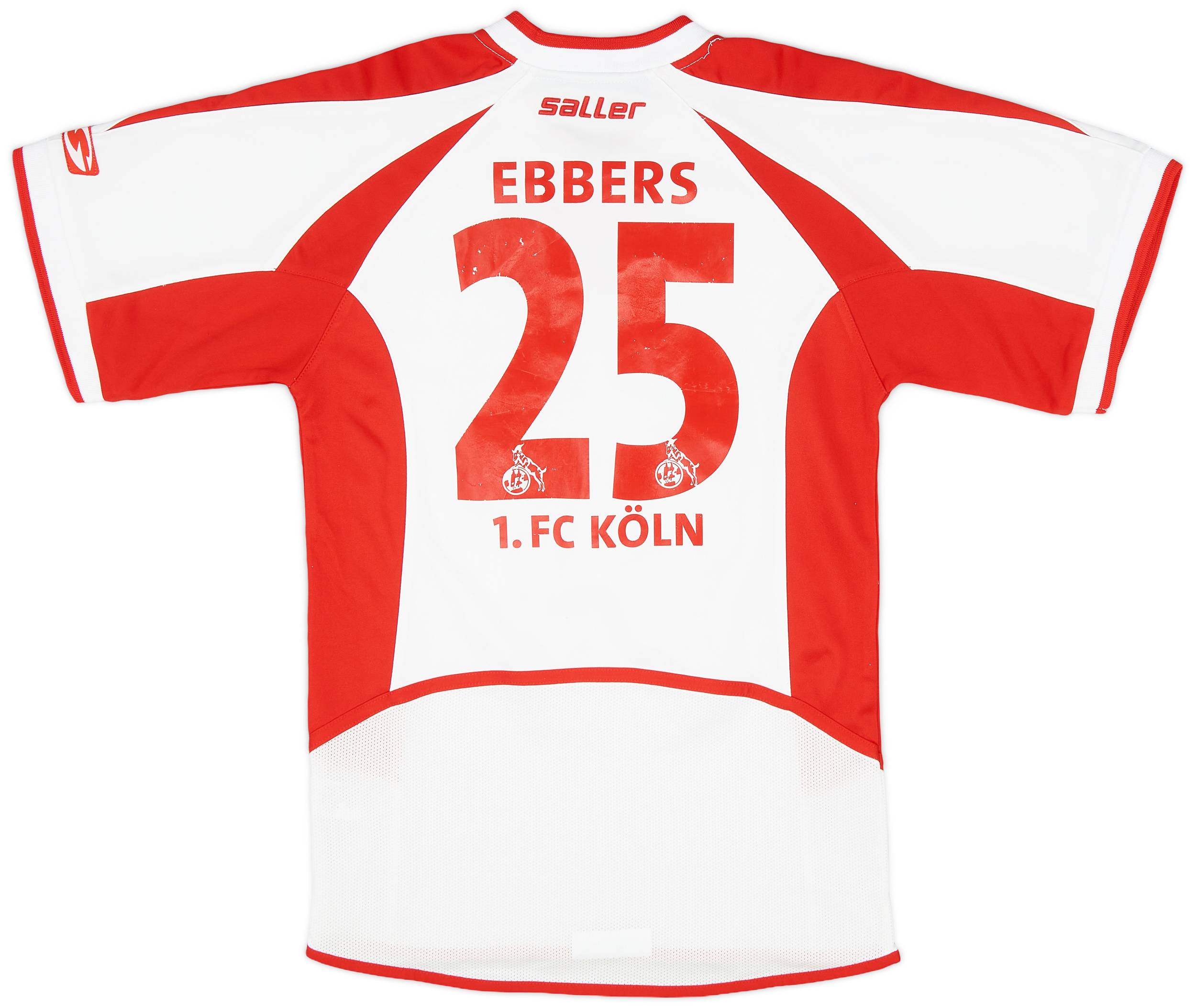 2003-04 FC Koln Home Shirt Ebbers #25 - 7/10 - (XS)