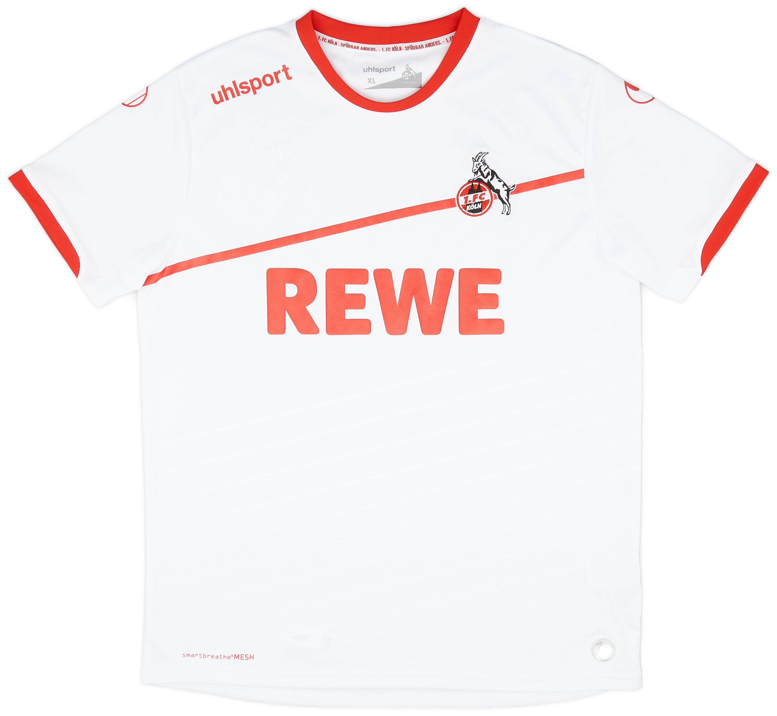 2018-19 FC Koln Home Shirt - 9/10 - (XL)