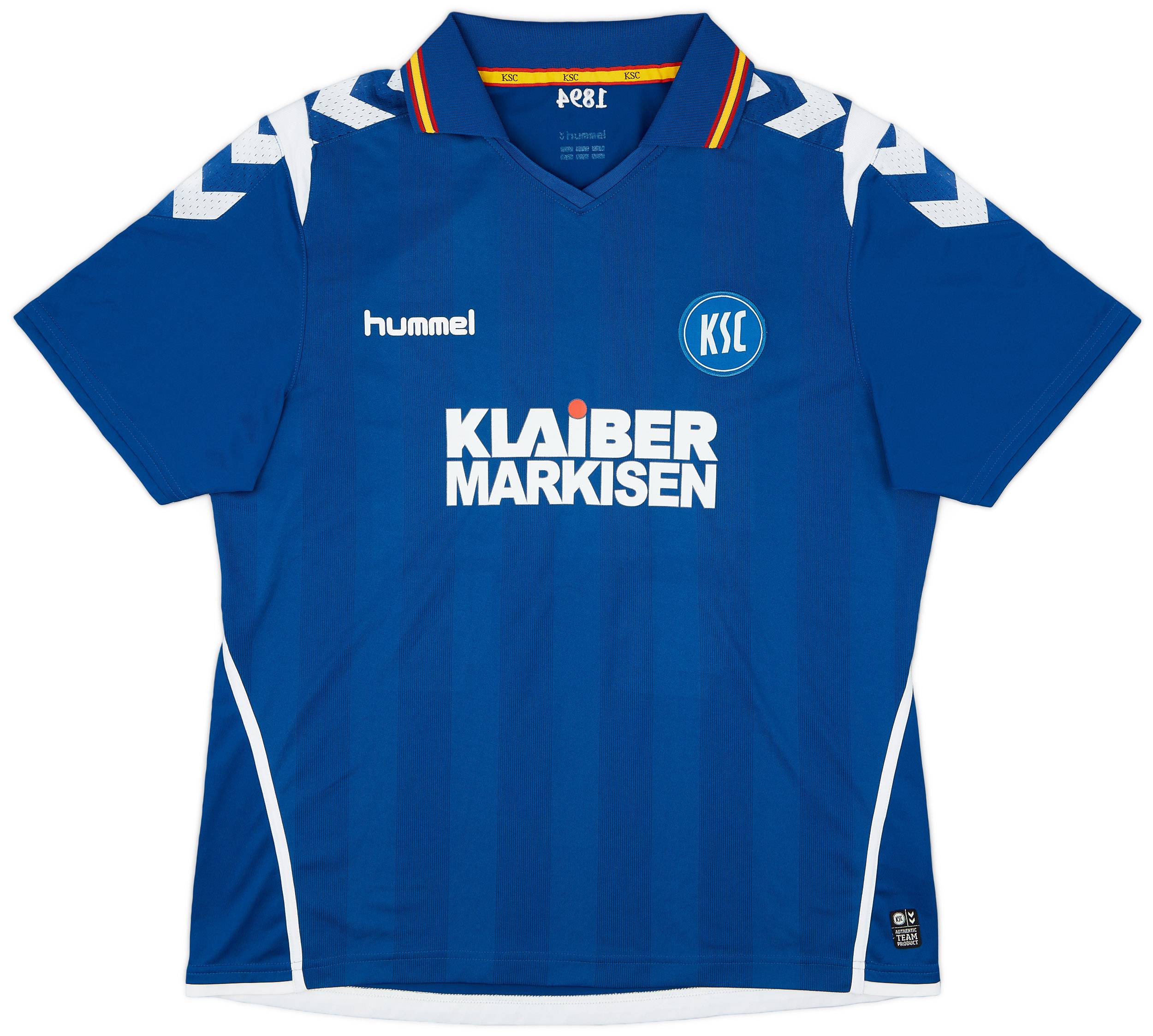 2012-13 Karslruhe Home Shirt - 9/10 - (XL)