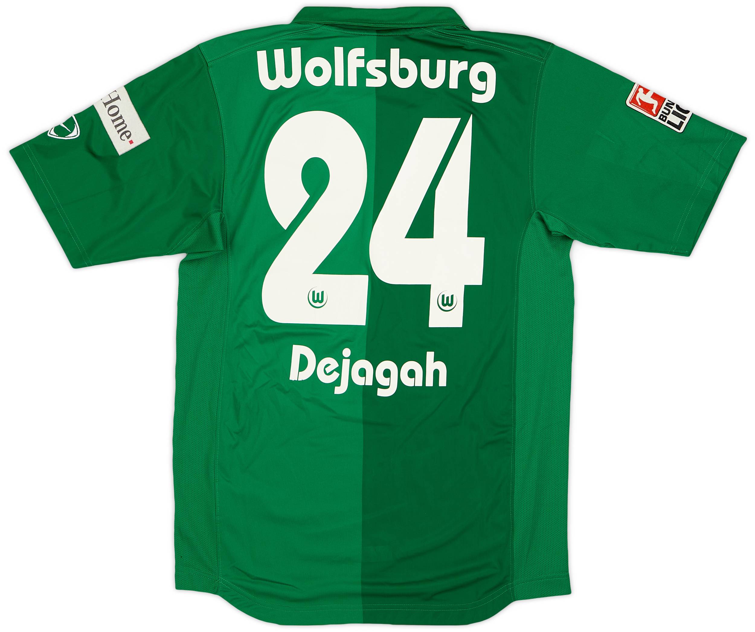 09-10 vintage CL WOLFSBURG HASEBE 13番 VfL Wolfsburg 2010-2011 Home Shirt #13 Hasebe w/tags adidas