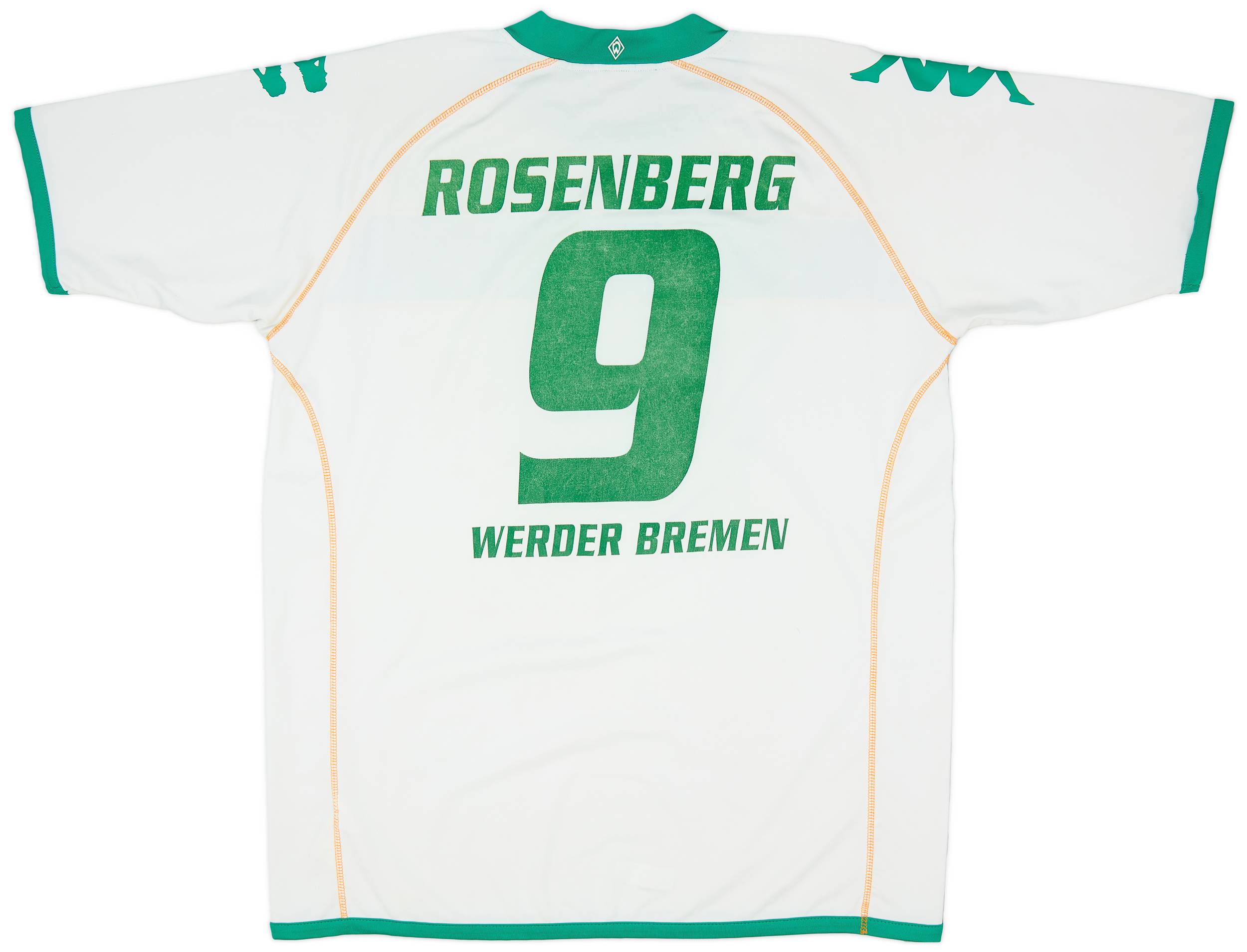 2008-09 Werder Bremen Home Shirt Rosenberg #9 - 7/10 - (XXL)