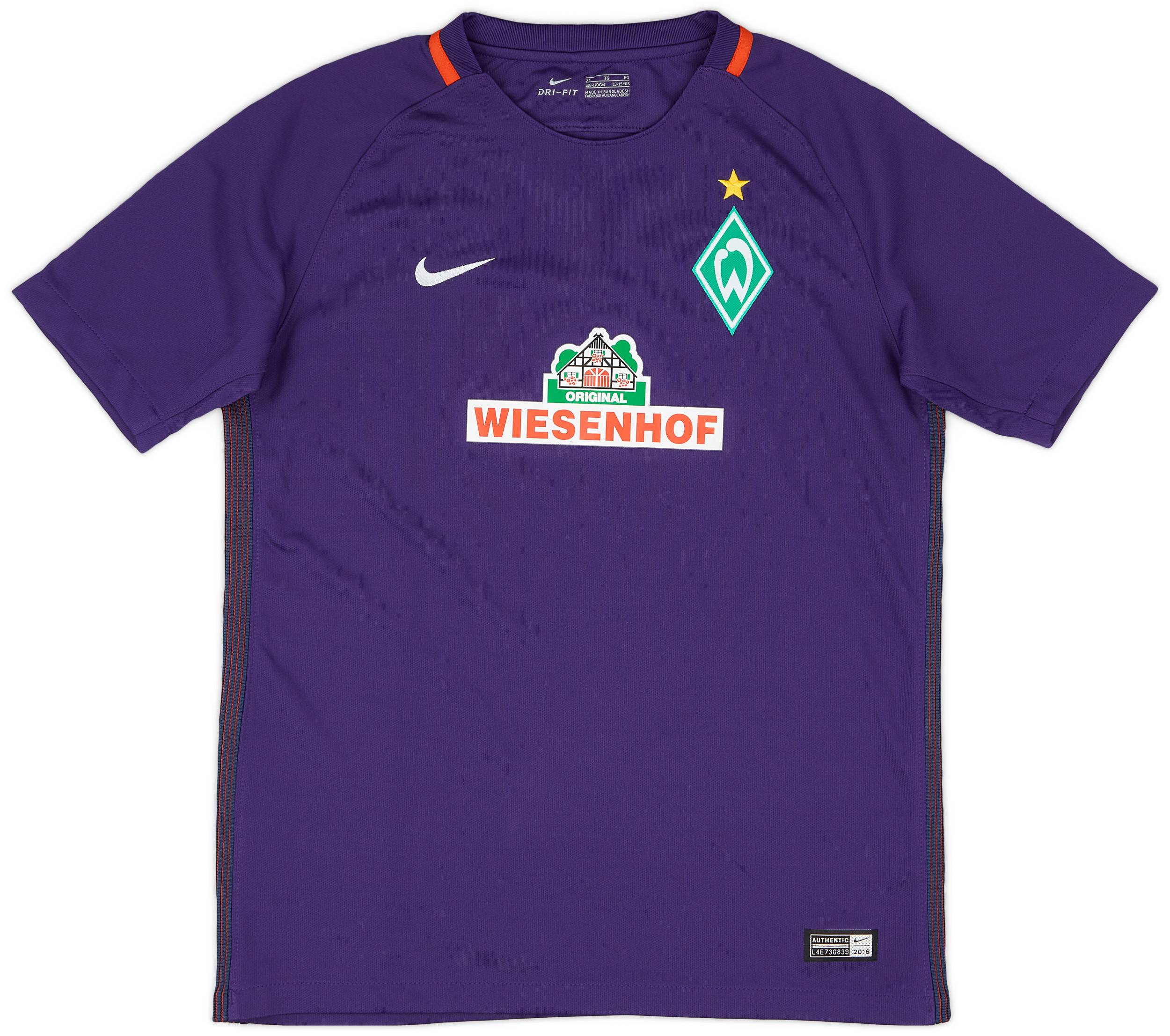 2016-17 Werder Bremen Away Shirt - 9/10 - (XL.Boys)