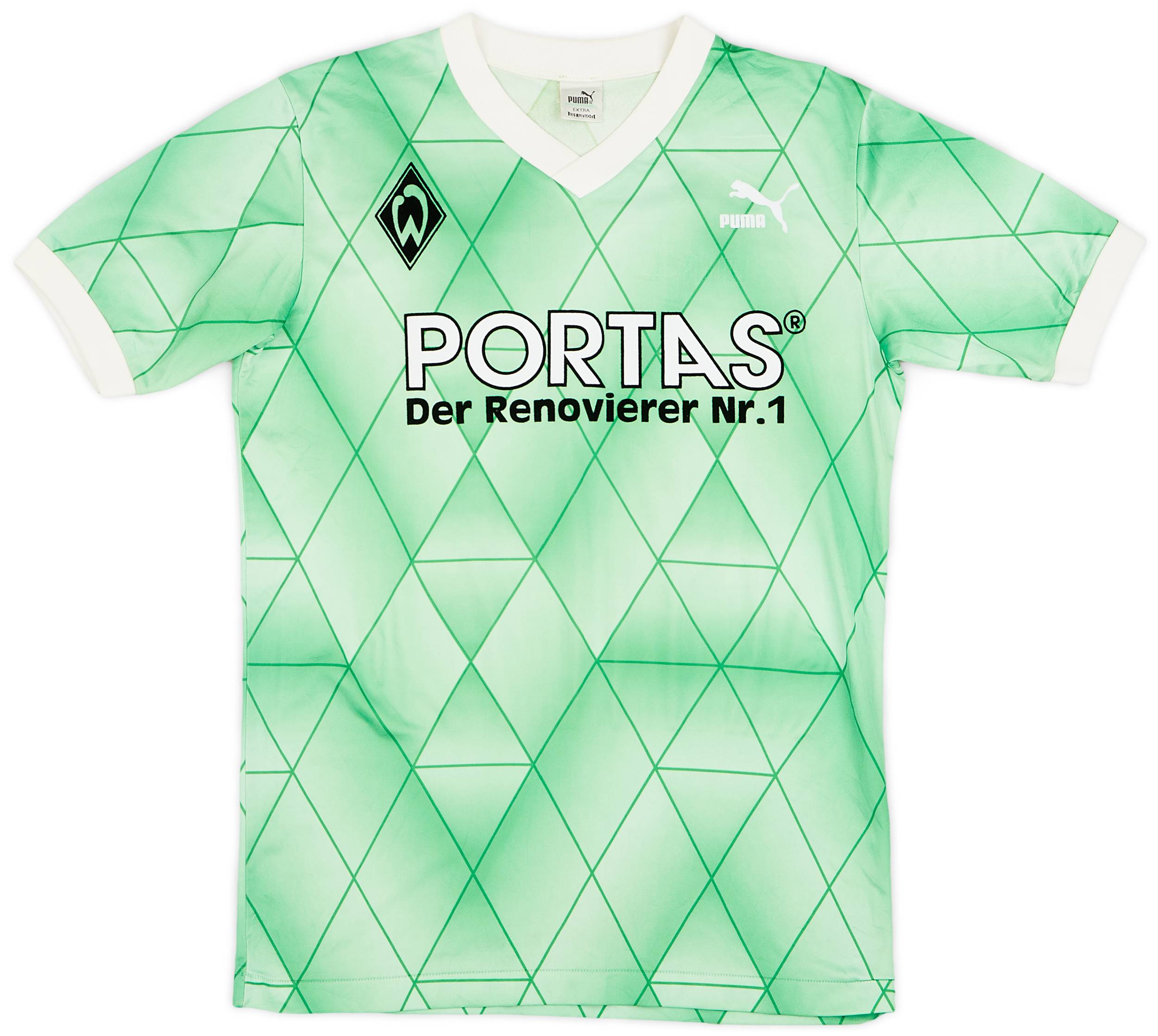 1989-90 Werder Bremen Away Shirt - 8/10 - (M)