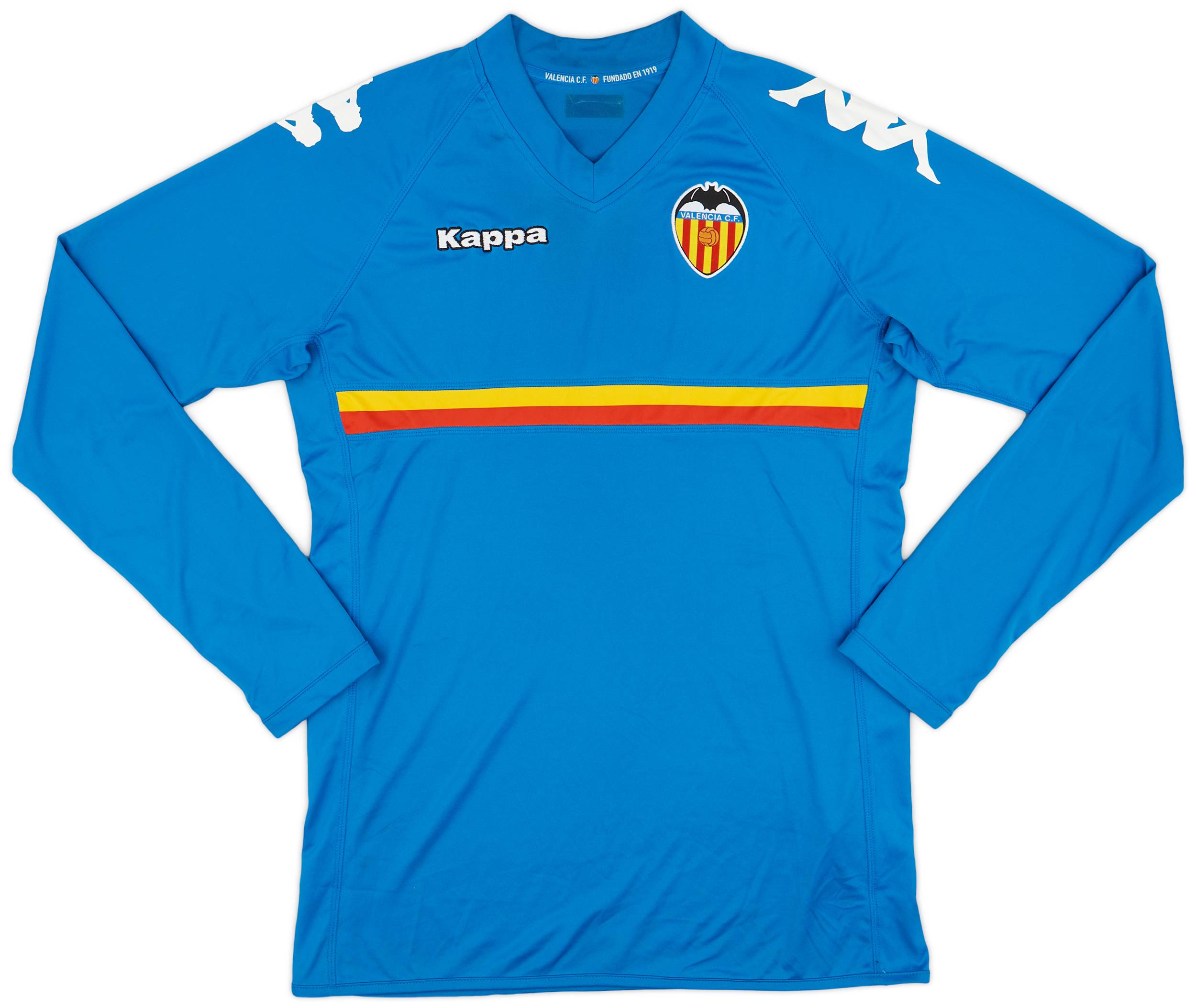2010-11 Valencia Third L/S Shirt - 9/10 - (XL)