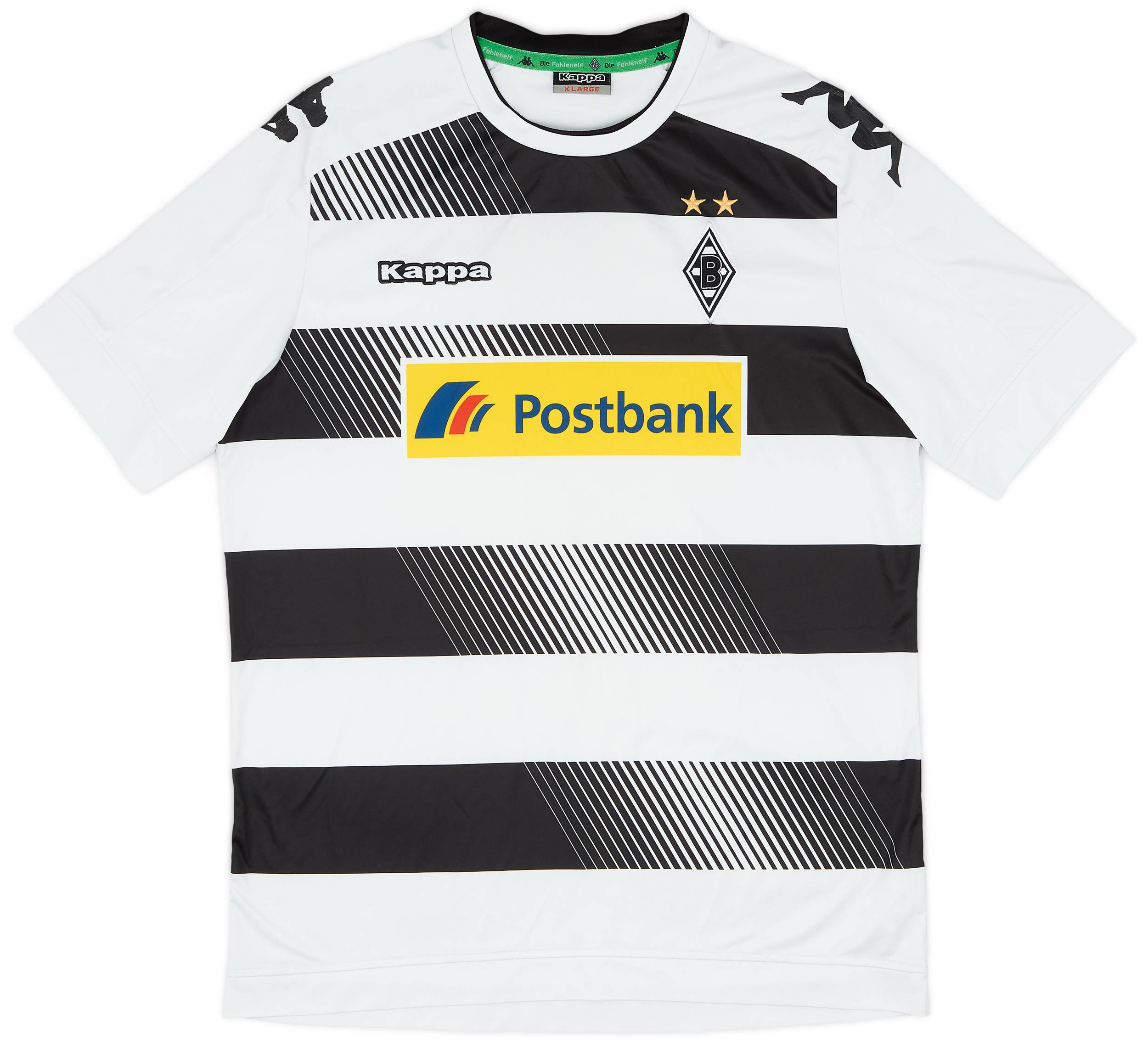 2016-17 Borussia Monchengladbach Home Shirt - 7/10 - (XL)