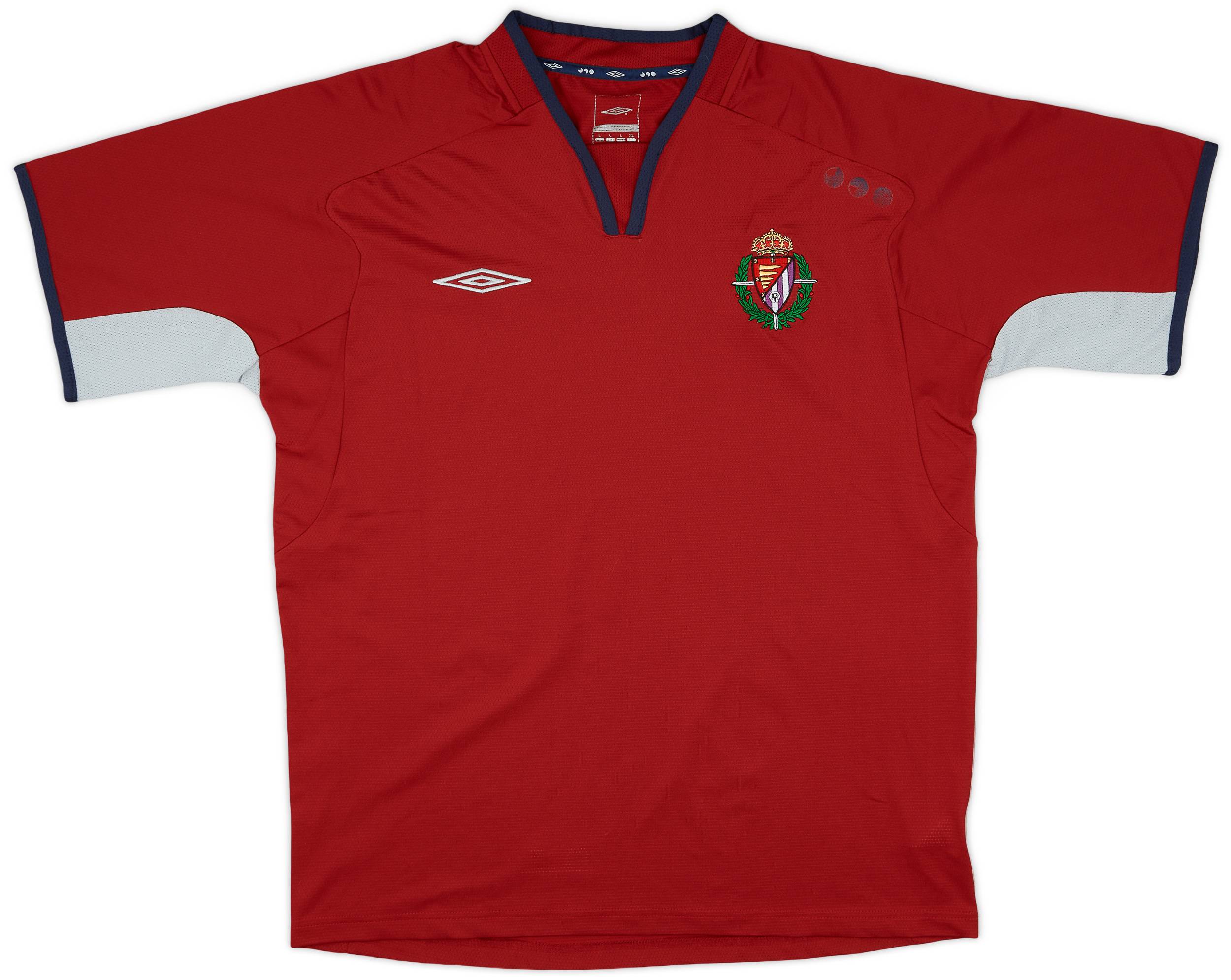 2004-05 Real Valladolid Umbro Training Shirt - 8/10 - (L)