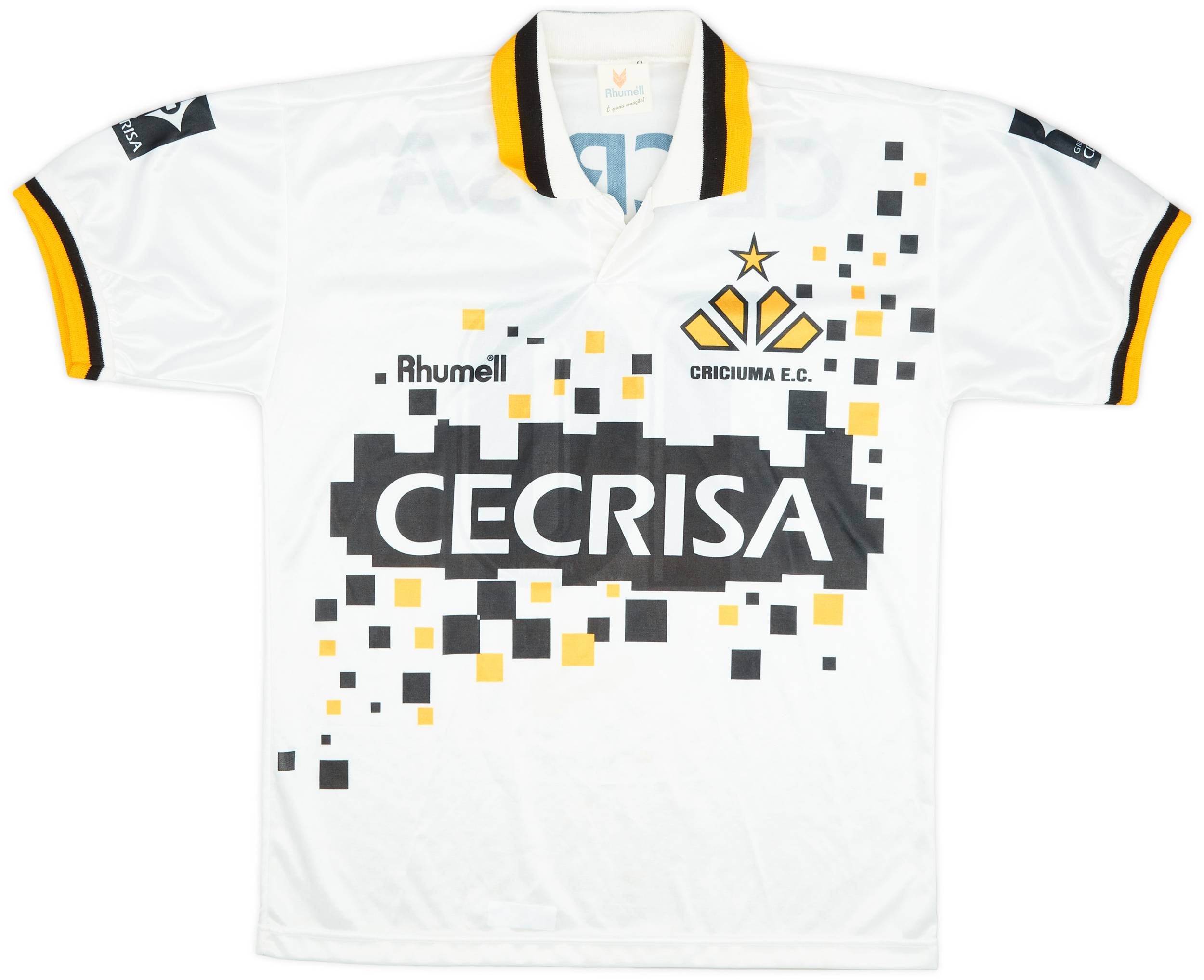 1995-98 Criciuma Away Shirt #10 - 9/10 - (L)