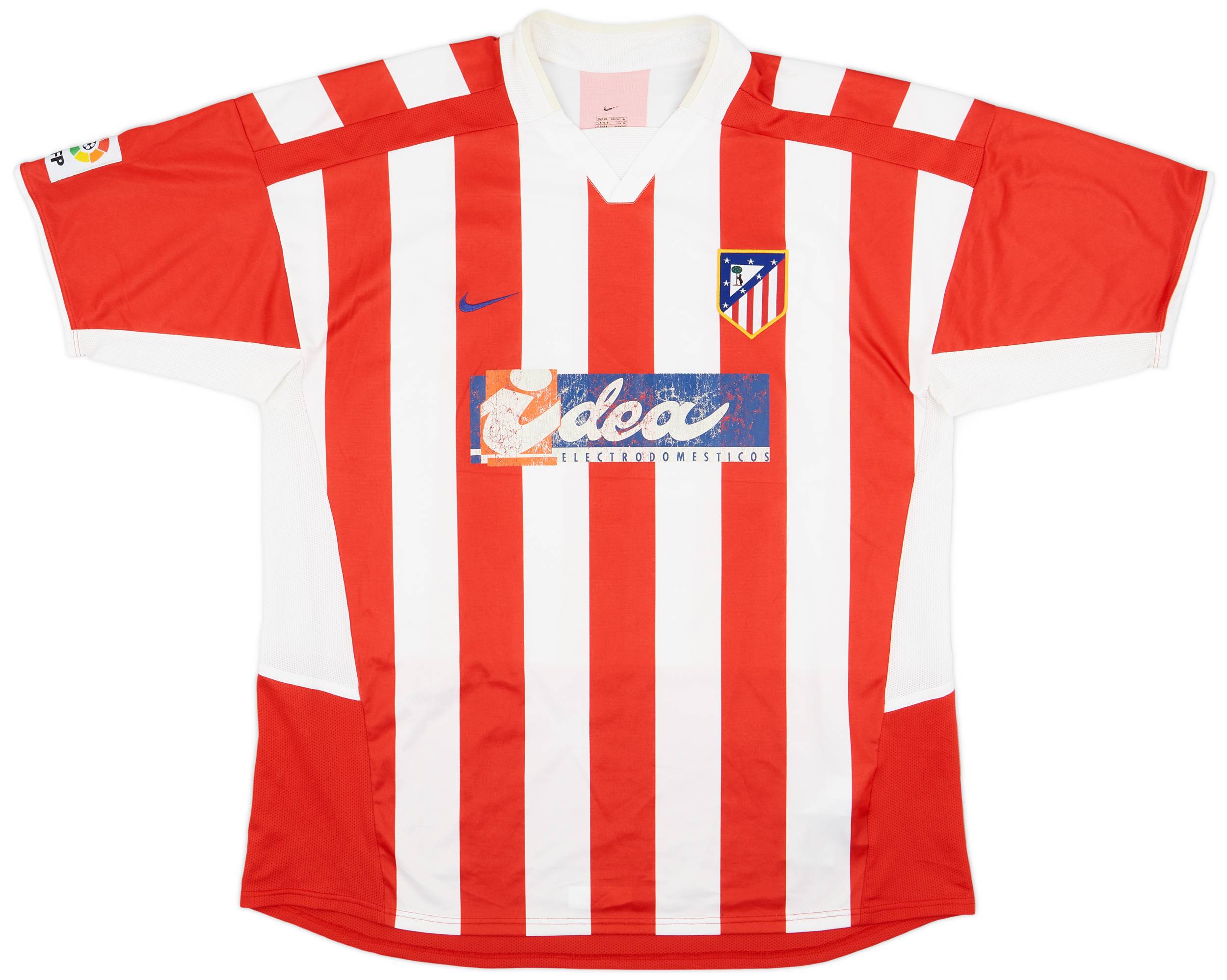 2002-03 Atletico Madrid Home Shirt - 5/10 - (XL)