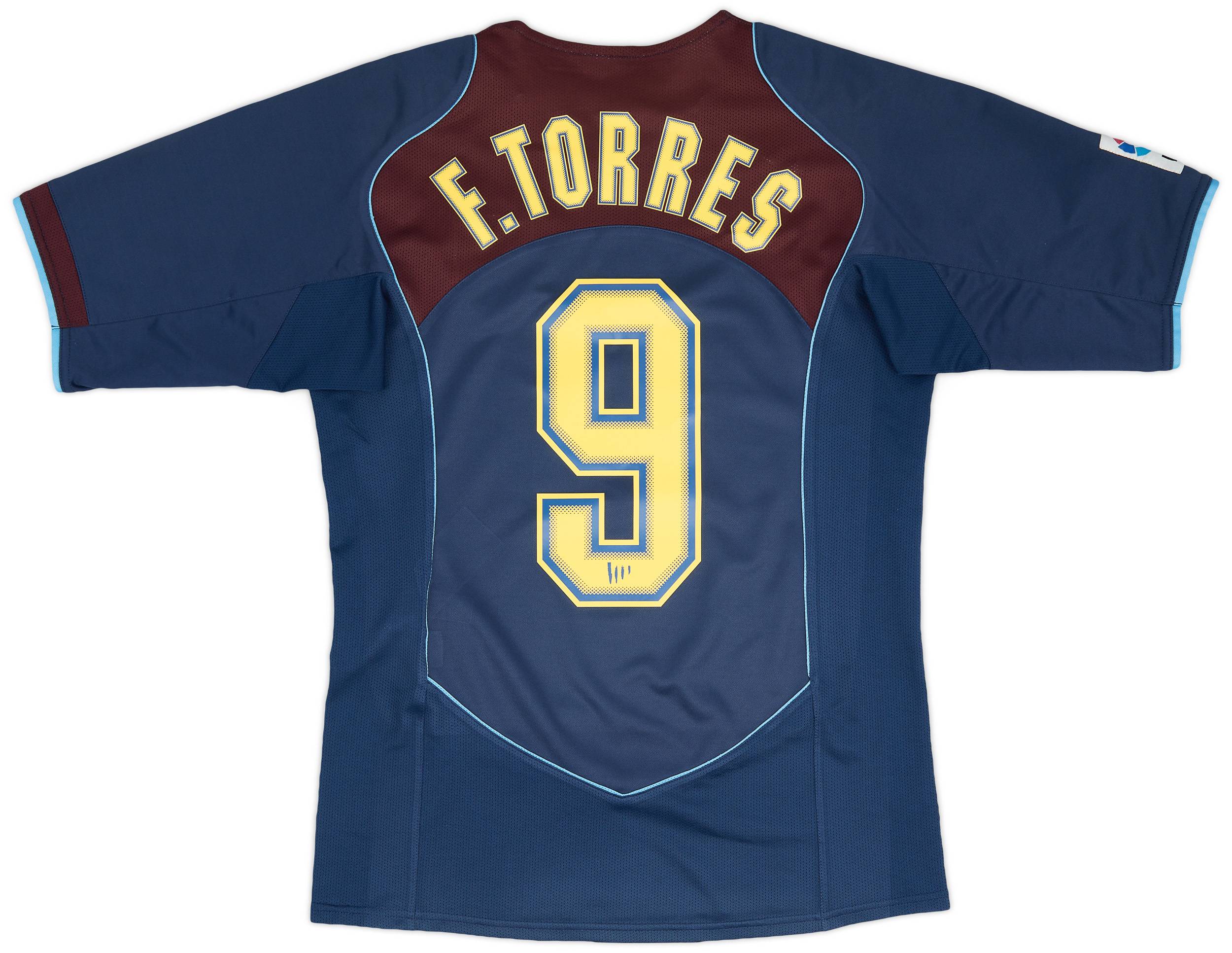 2004-05 Atletico Madrid Away Shirt Torres #9 - 8/10 - (S)