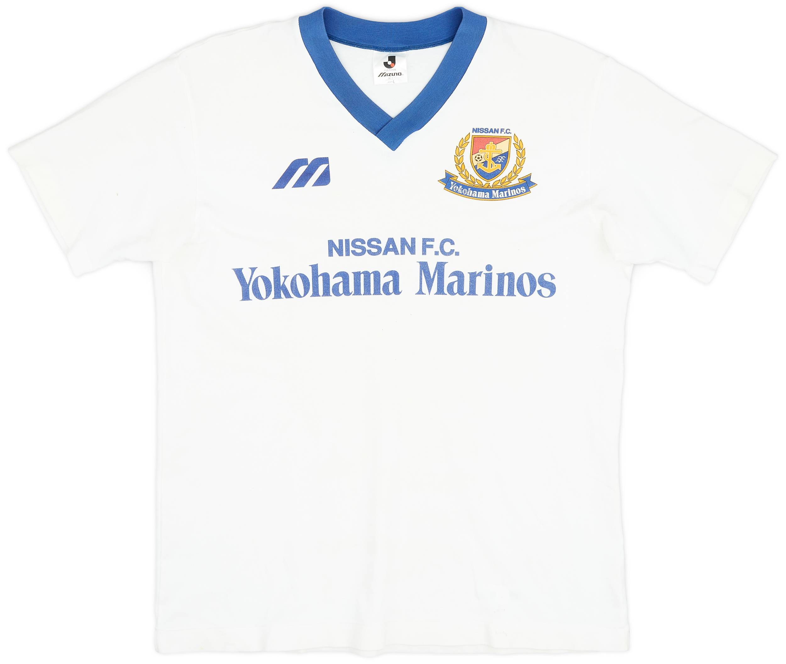 1993-94 Yokohama Marinos Mizuno Training Shirt - 7/10 - (L)