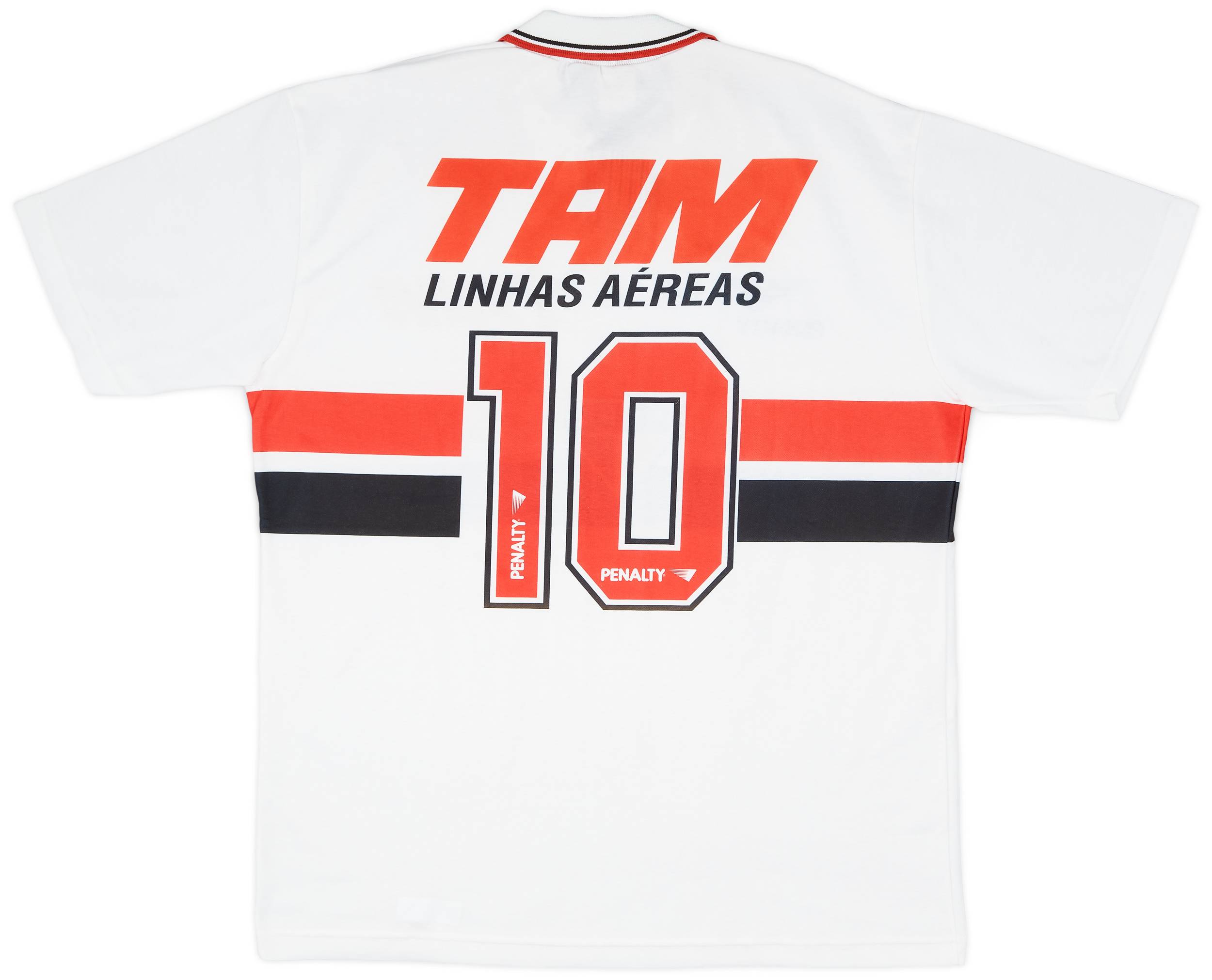 Boogie「Sao Paulo」 1993 Sao Paulo Home Shirt #10 - 9/10 - (XL)