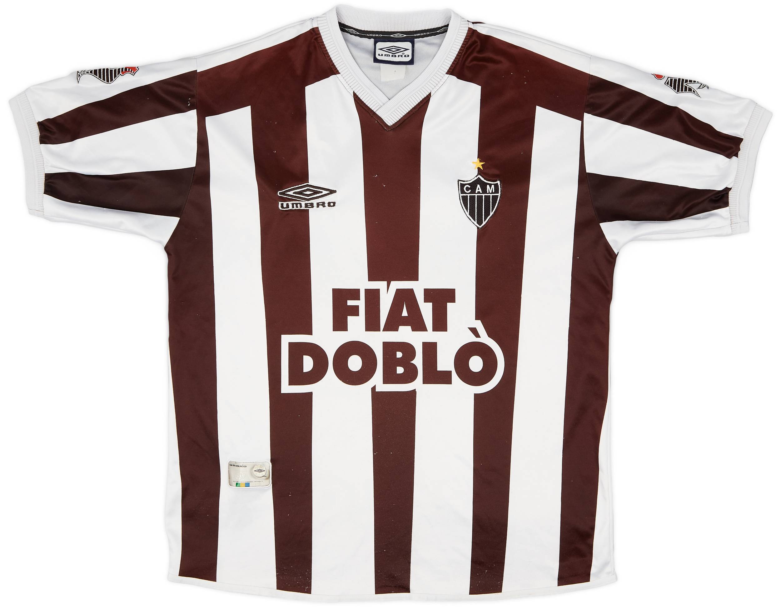 2002 Atlético Mineiro Home Shirt #7 - 7/10 - (L)
