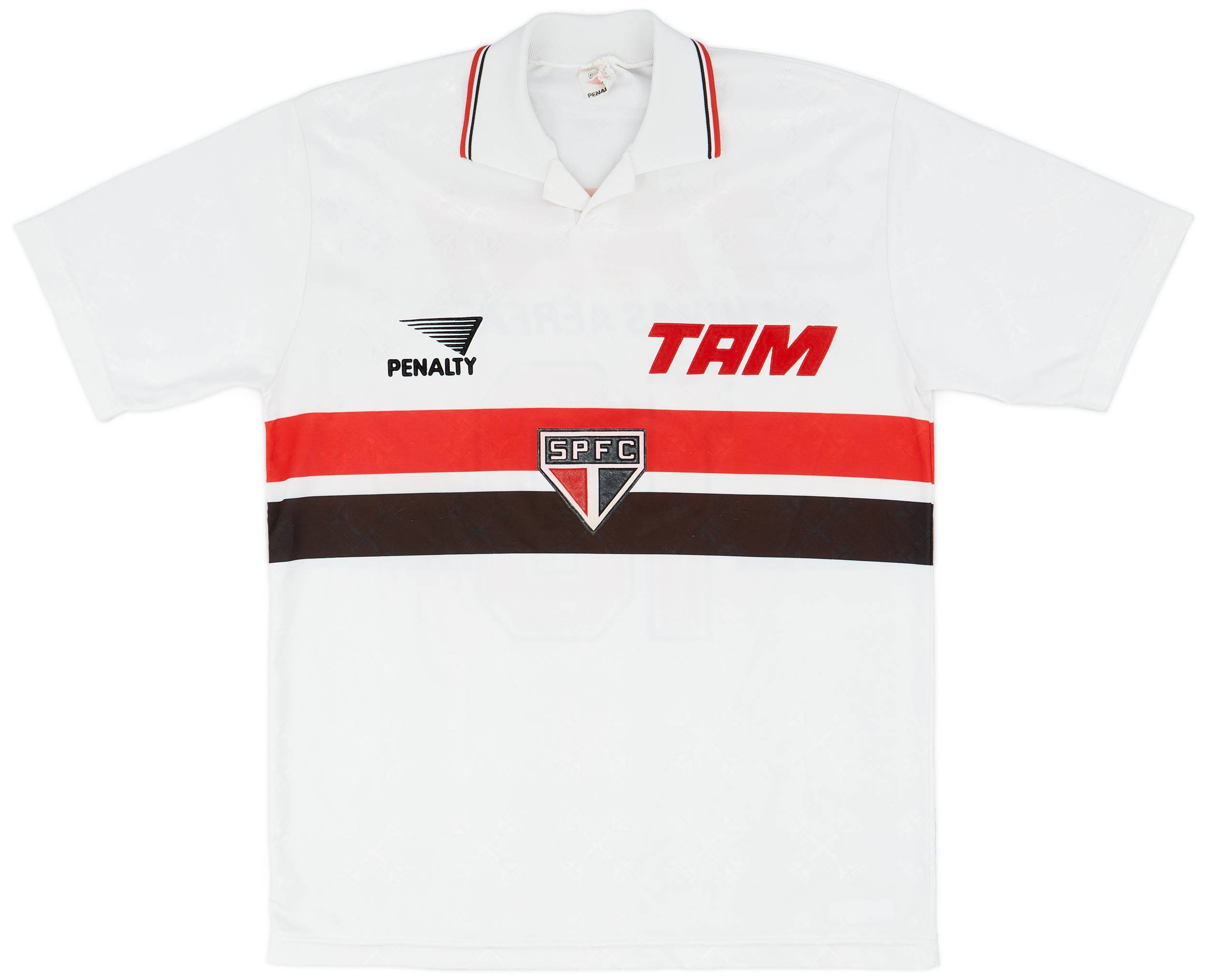 1994 Sao Paulo Home Shirt #10 (Juninho) - 9/10 - (XL)