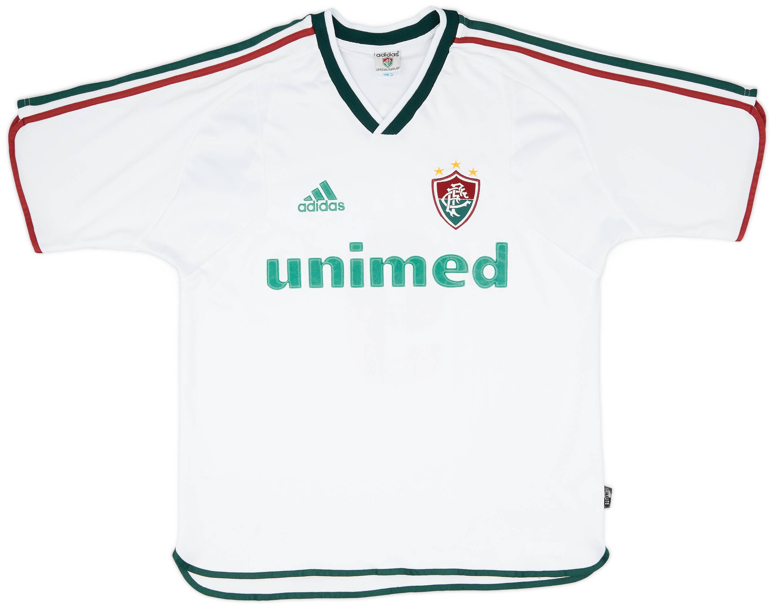 2002 Fluminense Away Shirt #9 (Fernando Diniz) - 6/10 - (L)