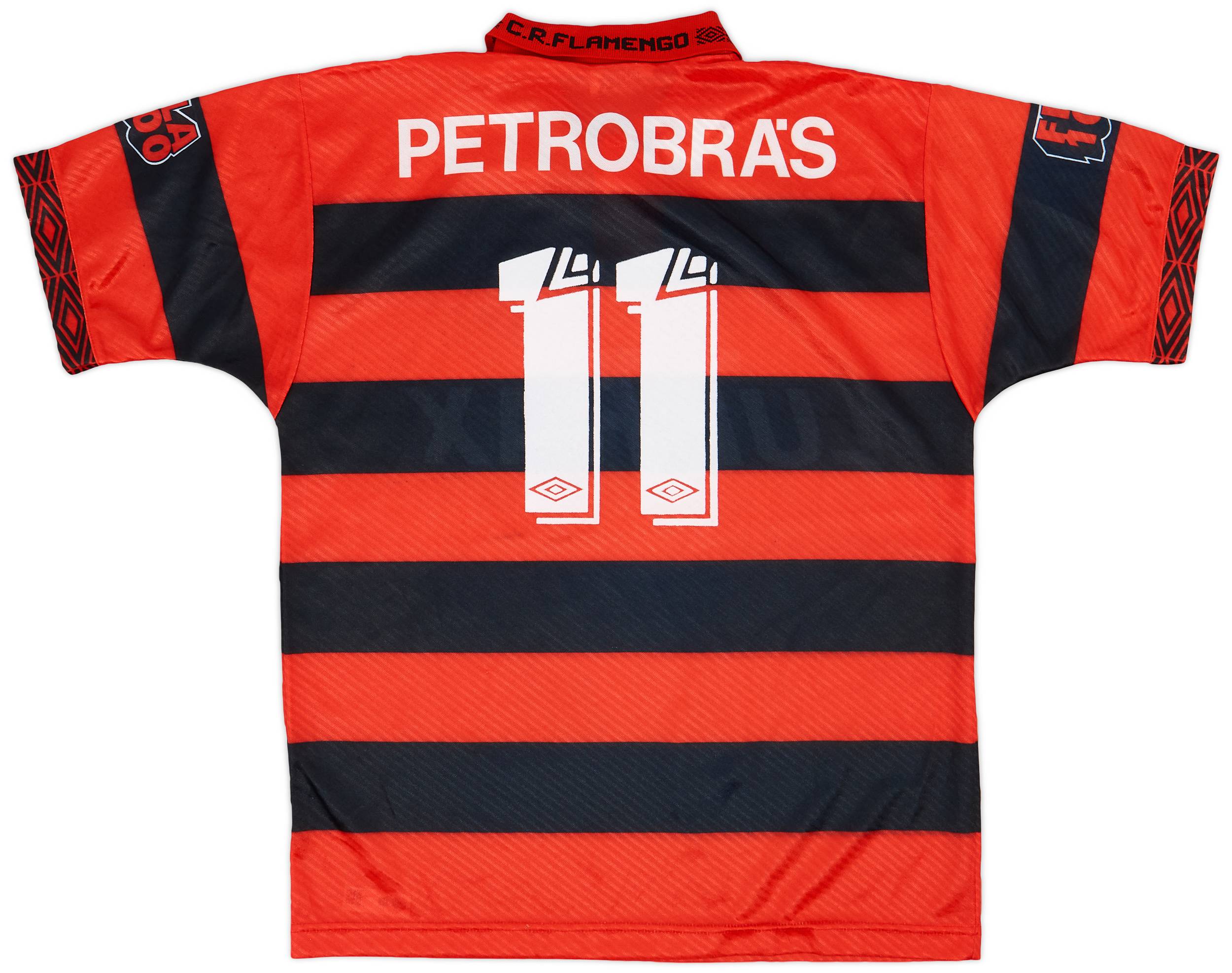 1994-95 Flamengo Centenary Home Shirt #11 - 9/10 - (L)