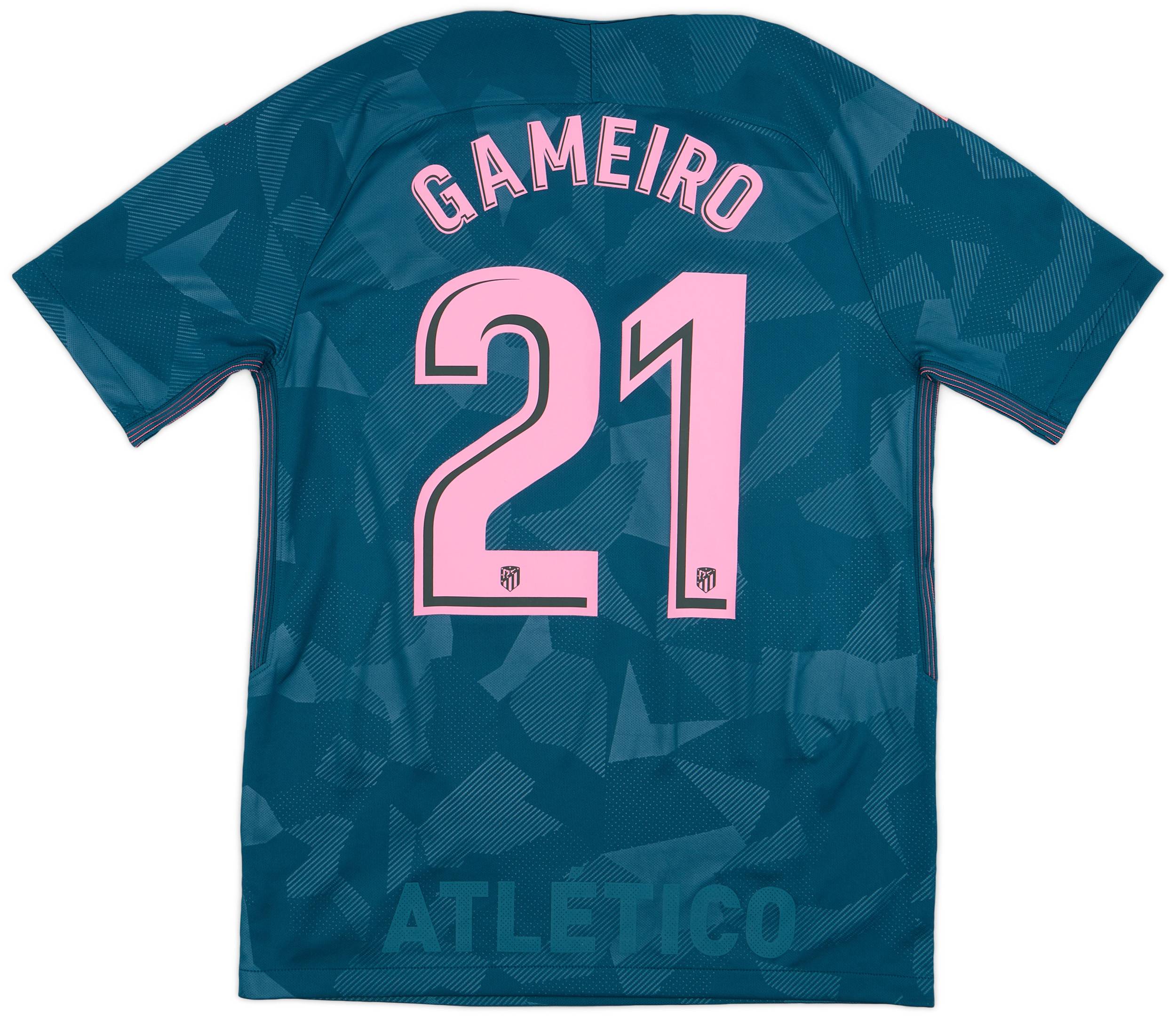 2017 18 Atletico Madrid Third Shirt Gameiro 21 9 10 M