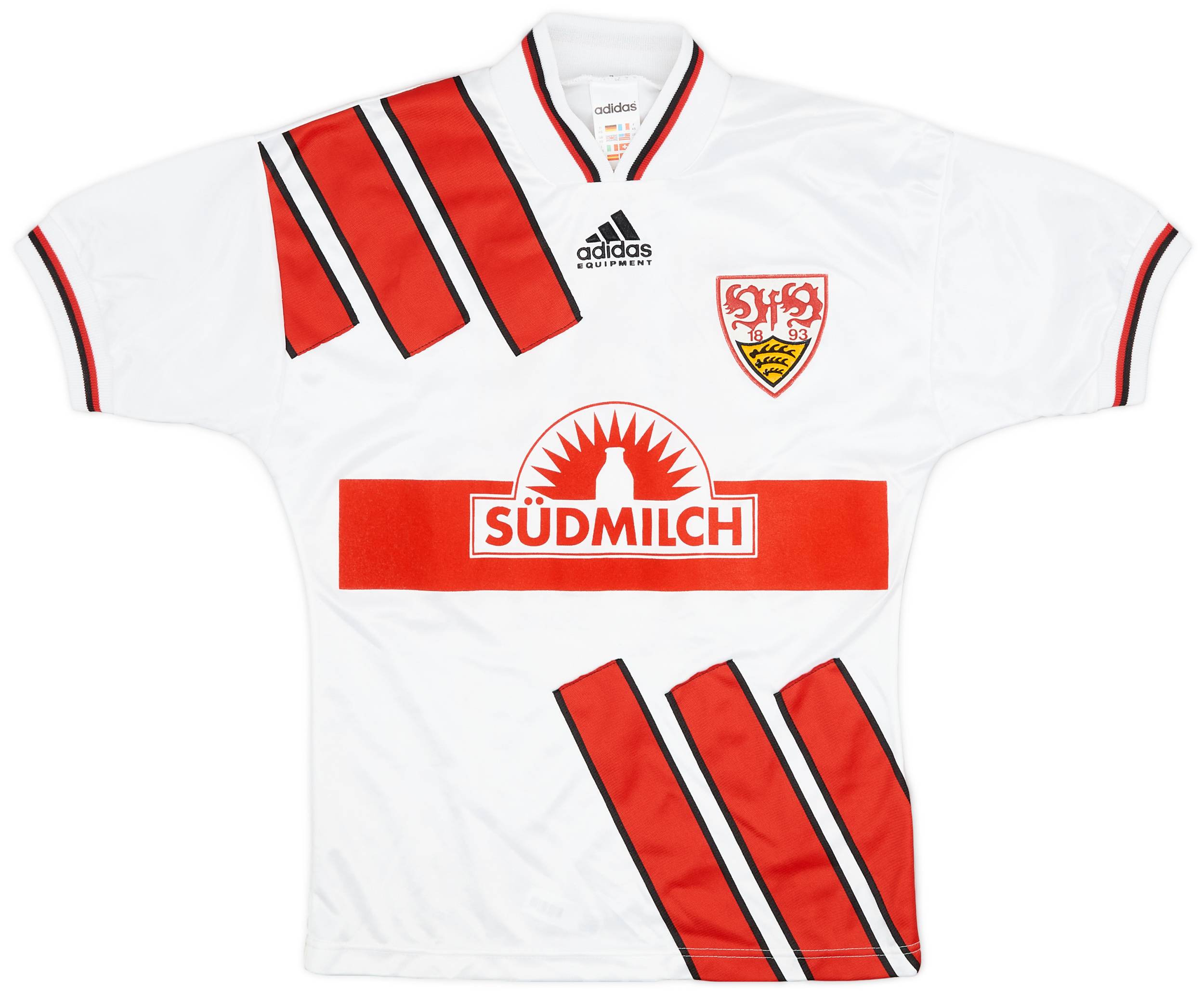 1993-95 Stuttgart Home Shirt #10 - 9/10 - (XS)