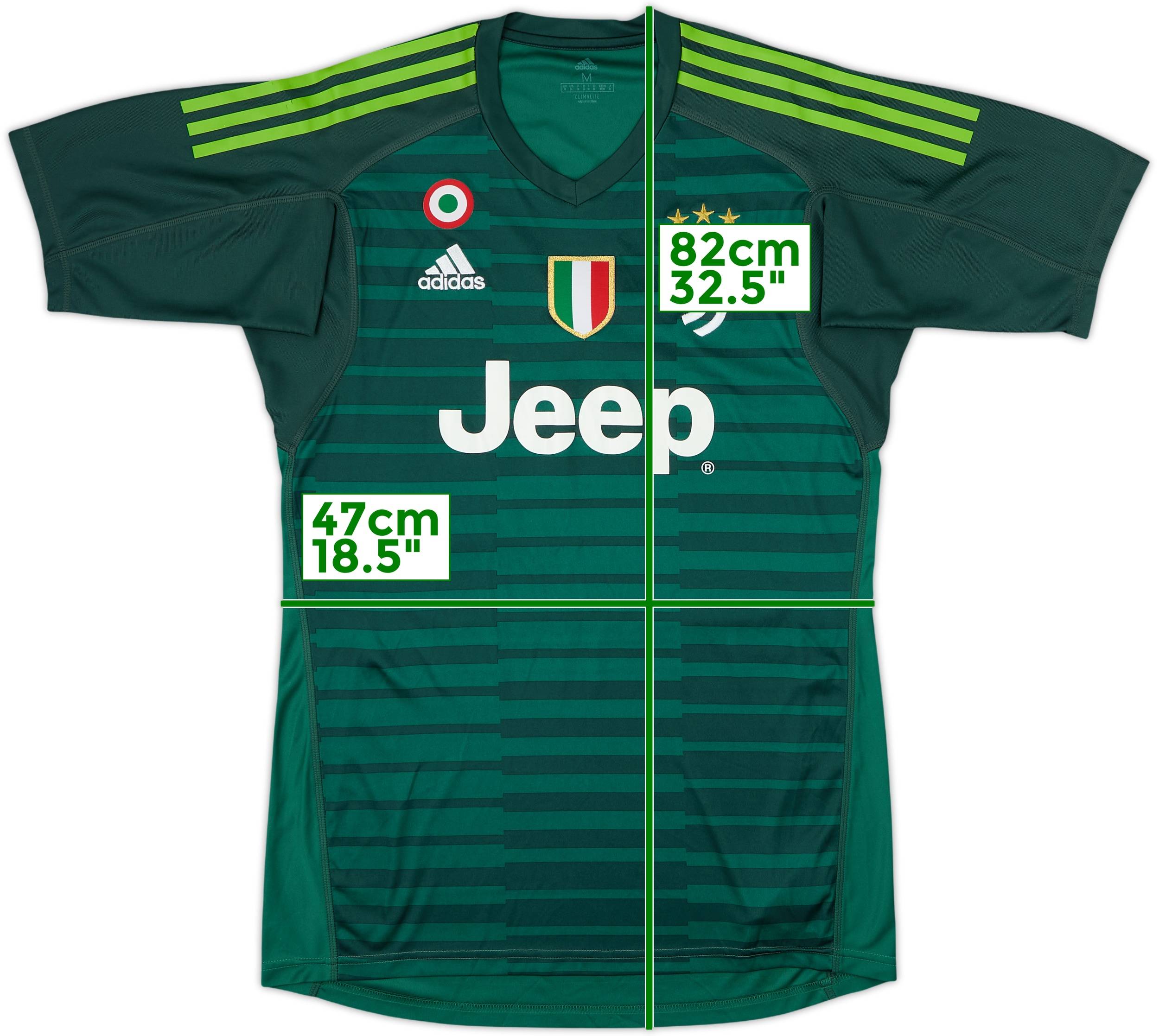 2018-19 Juventus GK S/S Shirt - 8/10 - (M)