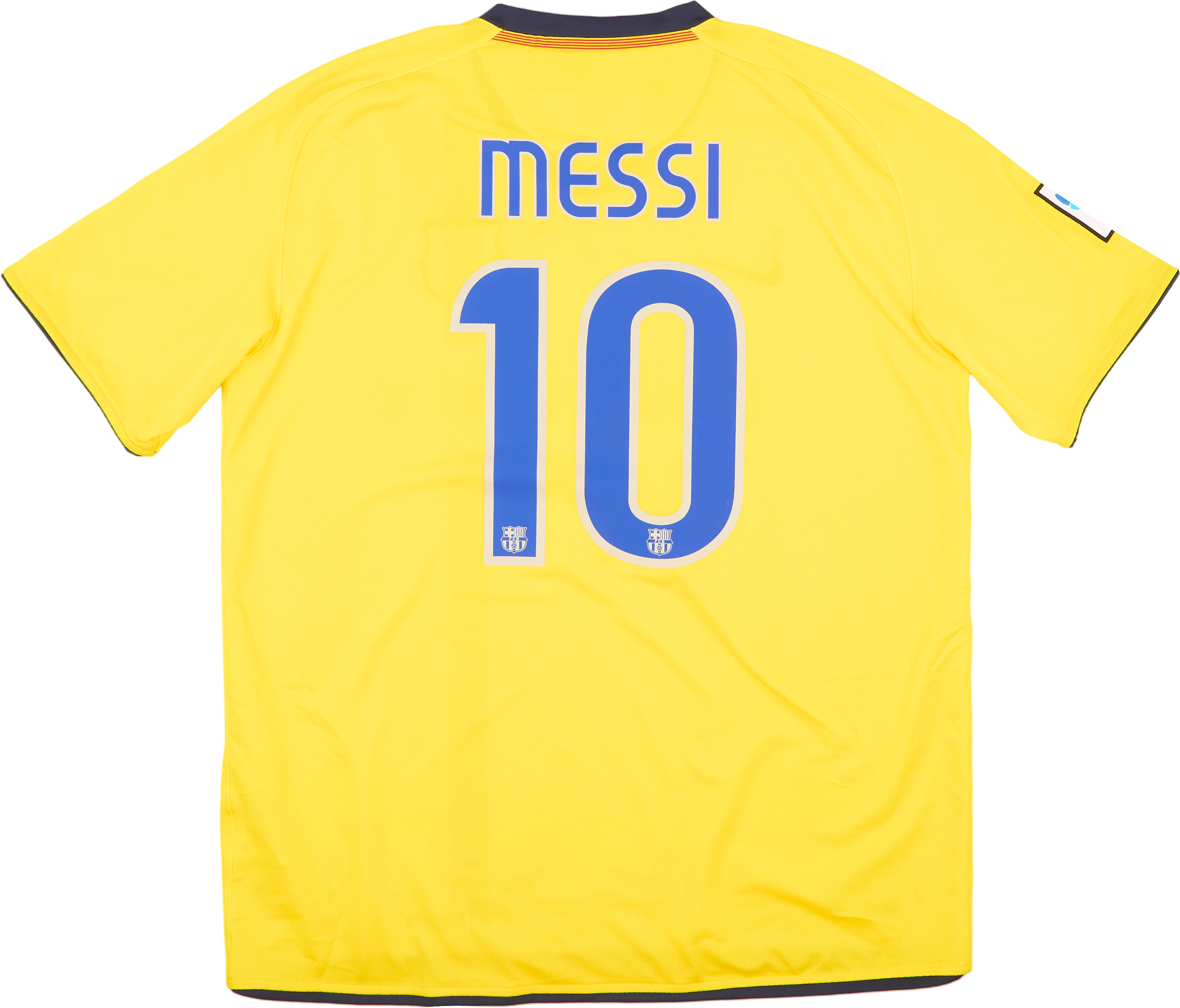 2008-10 Barcelona Away Shirt Messi #10 - 9/10 - (XL)