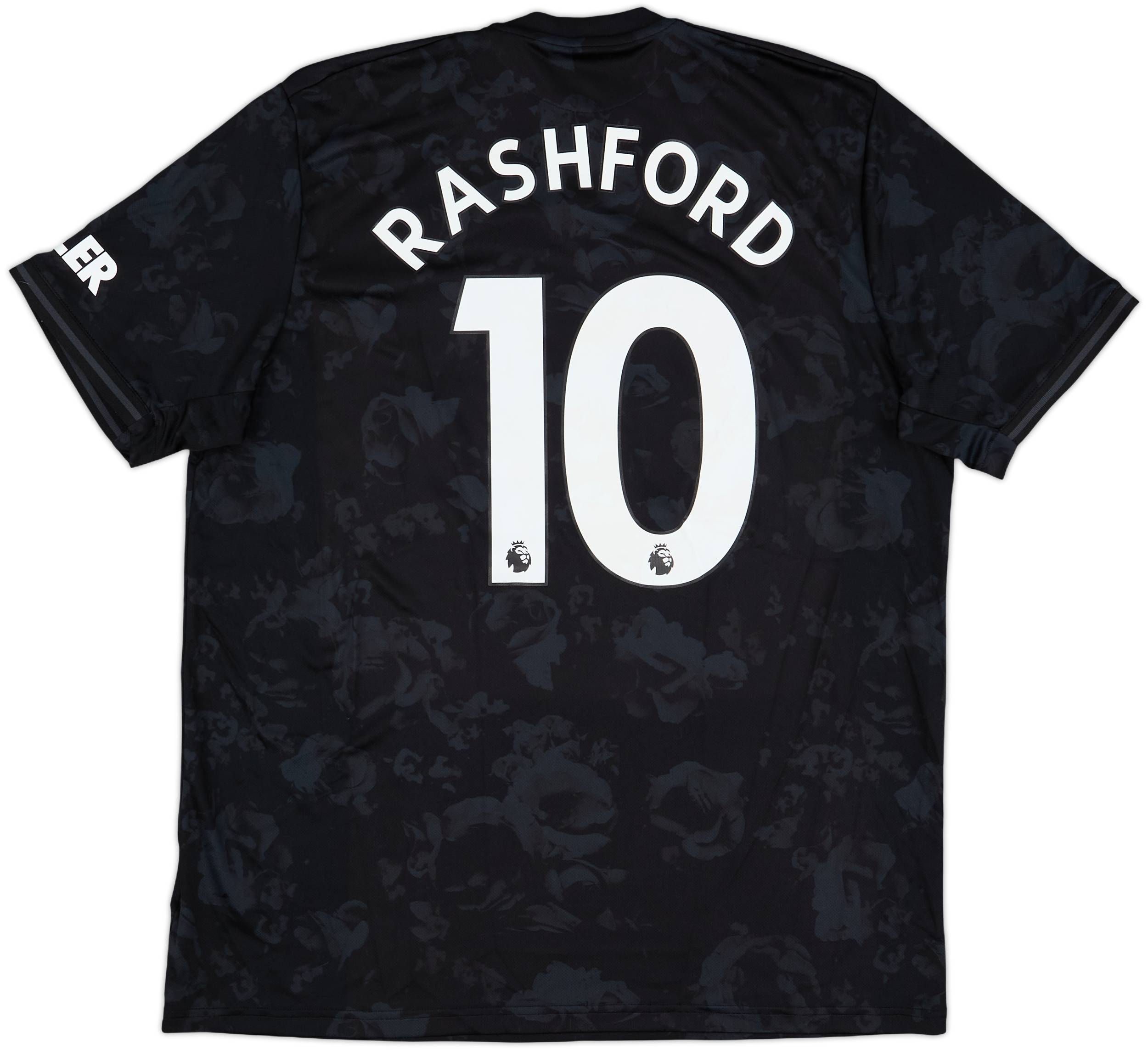 2019-20 Manchester United Third Shirt Rashford #10 - 8/10 - (XL)