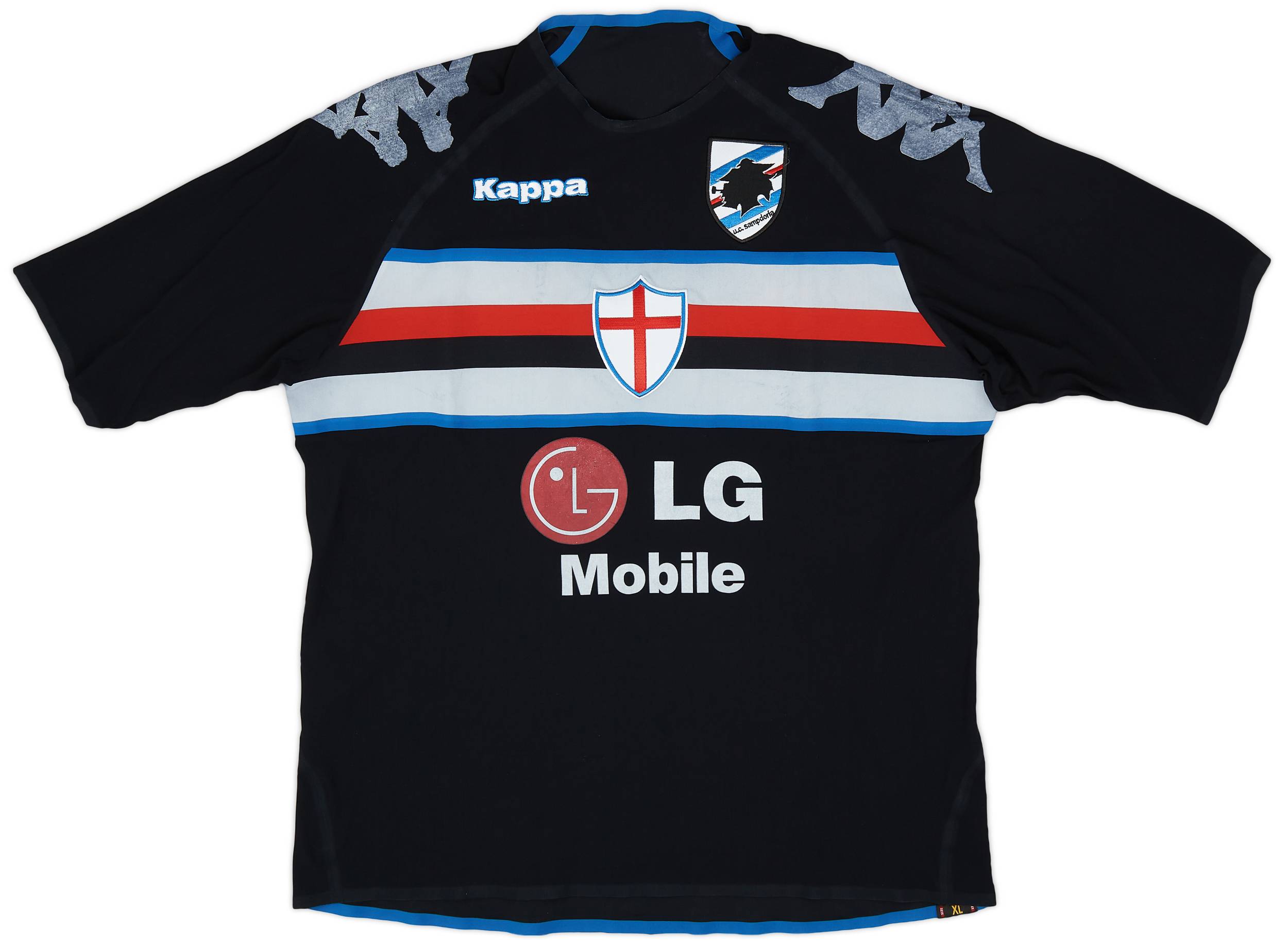 2005-06 Sampdoria Player Issue European Third Shirt - 5/10 - (XL)