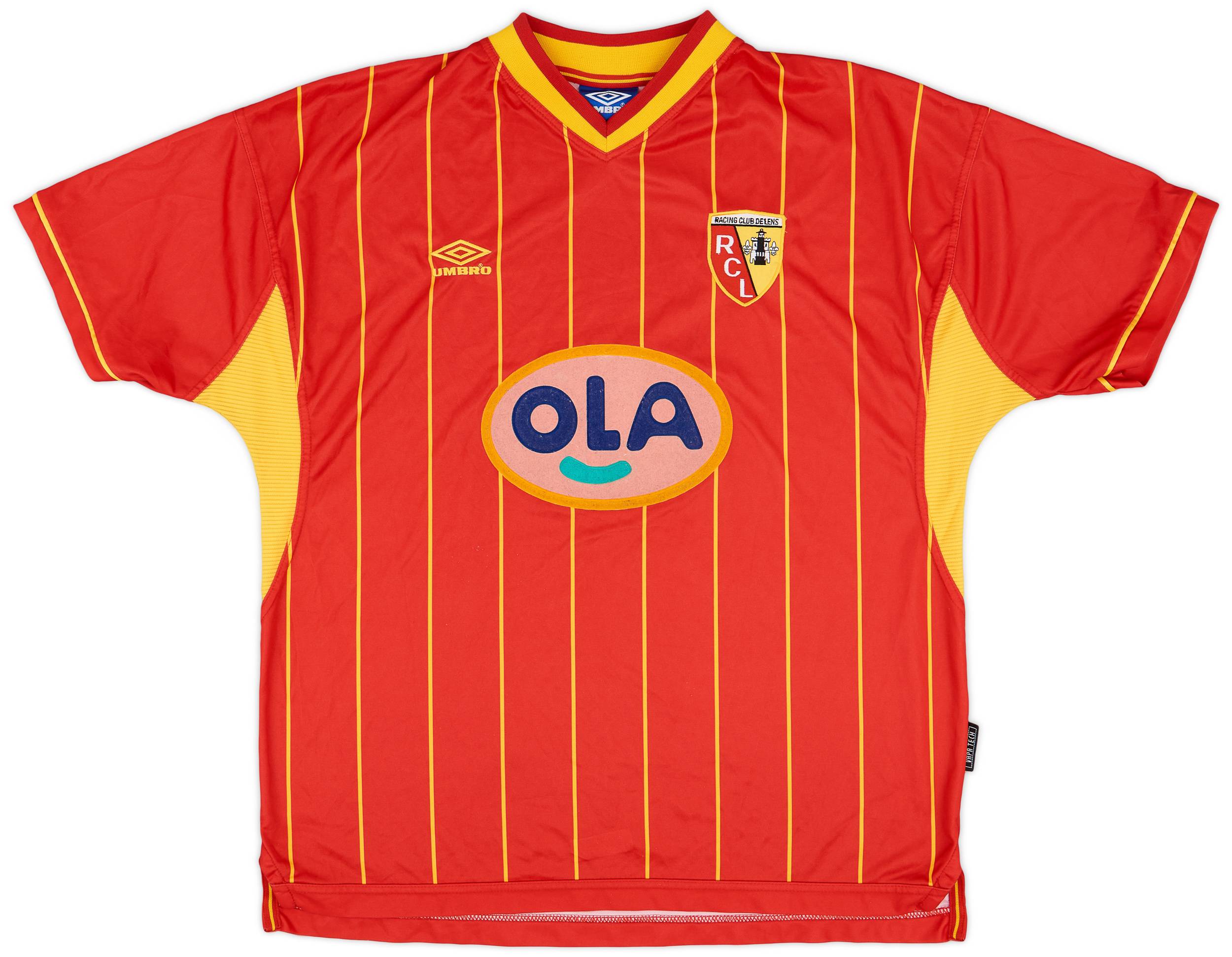 1999-00 Lens Home Shirt - 8/10 - (XXL)
