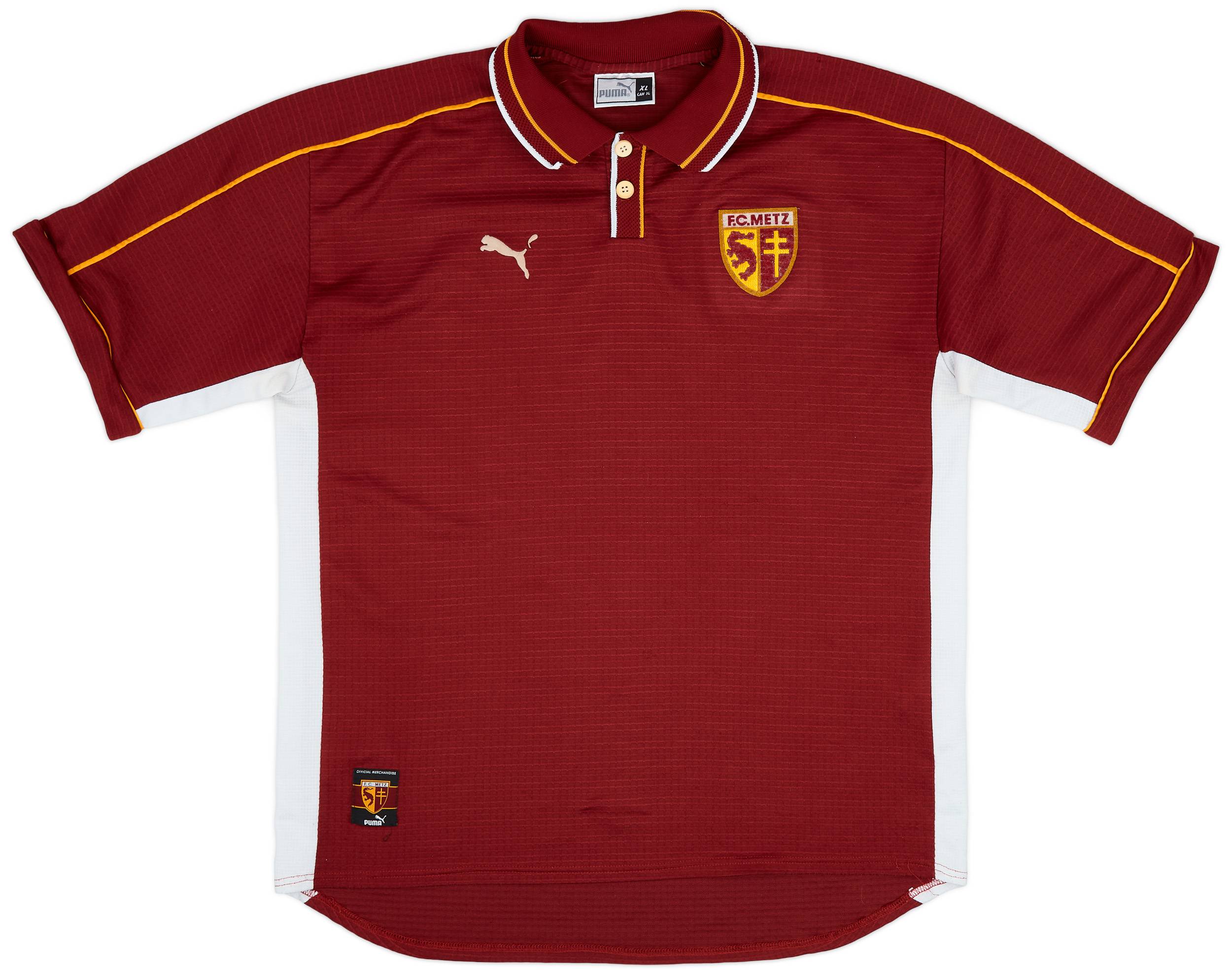 1999-00 Metz Home Shirt - 7/10 - (XL)