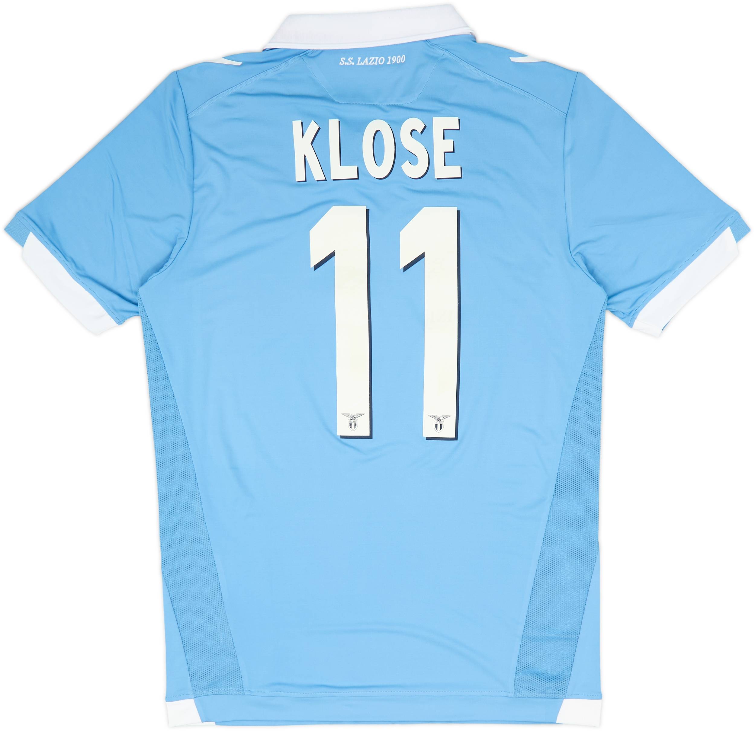 Lazio KLOSE 11番 シャツ macron製 2014-15 Lazio Home Shirt Klose #11 (XL)