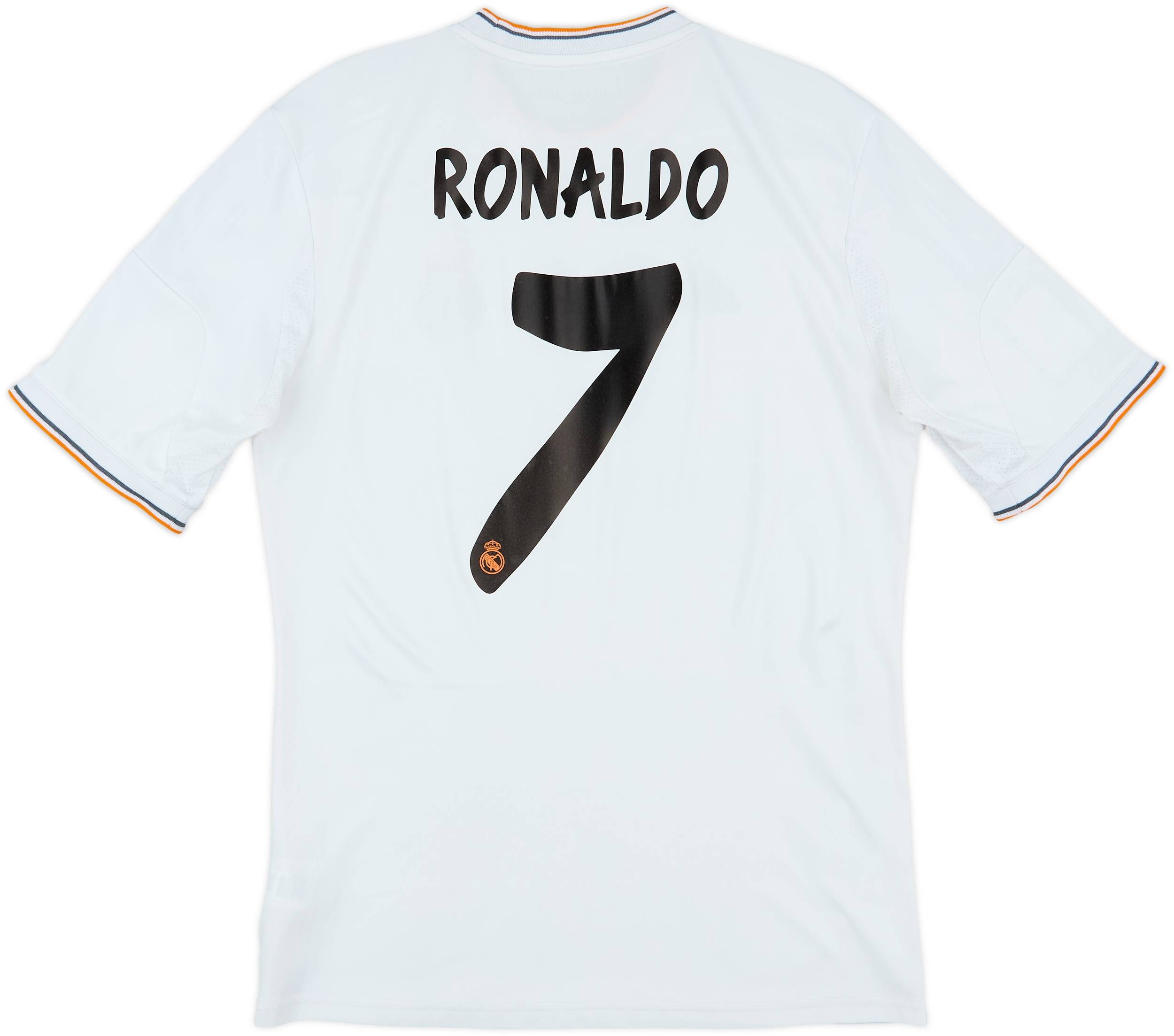 Real Madrid Ronaldo 7 シャツ Mサイズ 2013-14 Real Madrid Home Shirt Ronaldo #7 - 6/10 - (M)