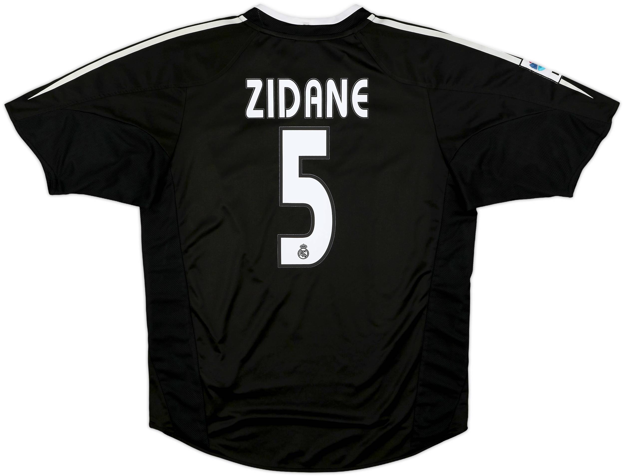 【正規品・レア】ZIDANE 5 レアル・マドリード ユニフォーム Zidane #5 Real Madrid 2005/2006 Retro Blue Short Sleeve
