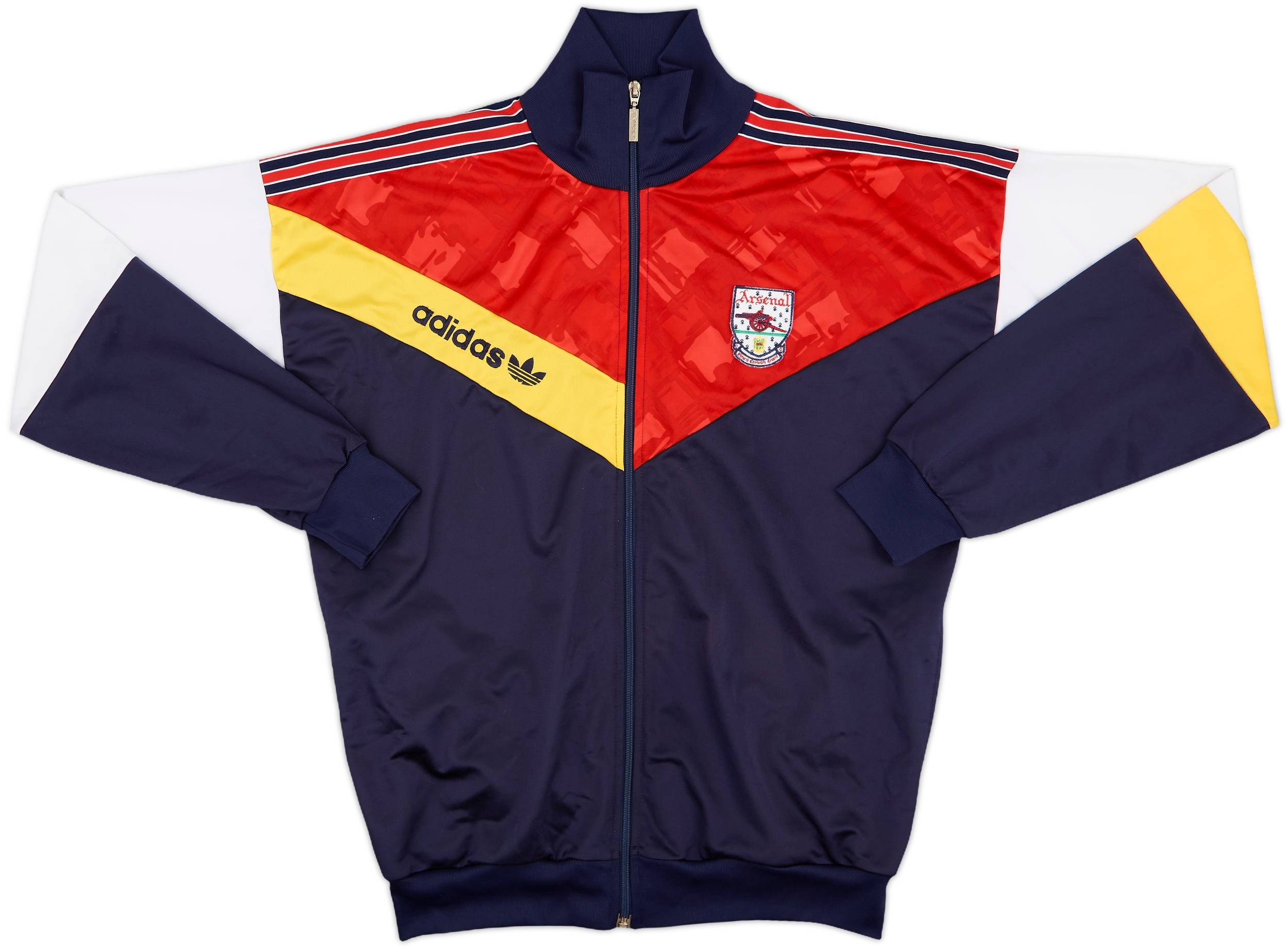 1990-92 Arsenal adidas Track Jacket - 9/10 - (L)