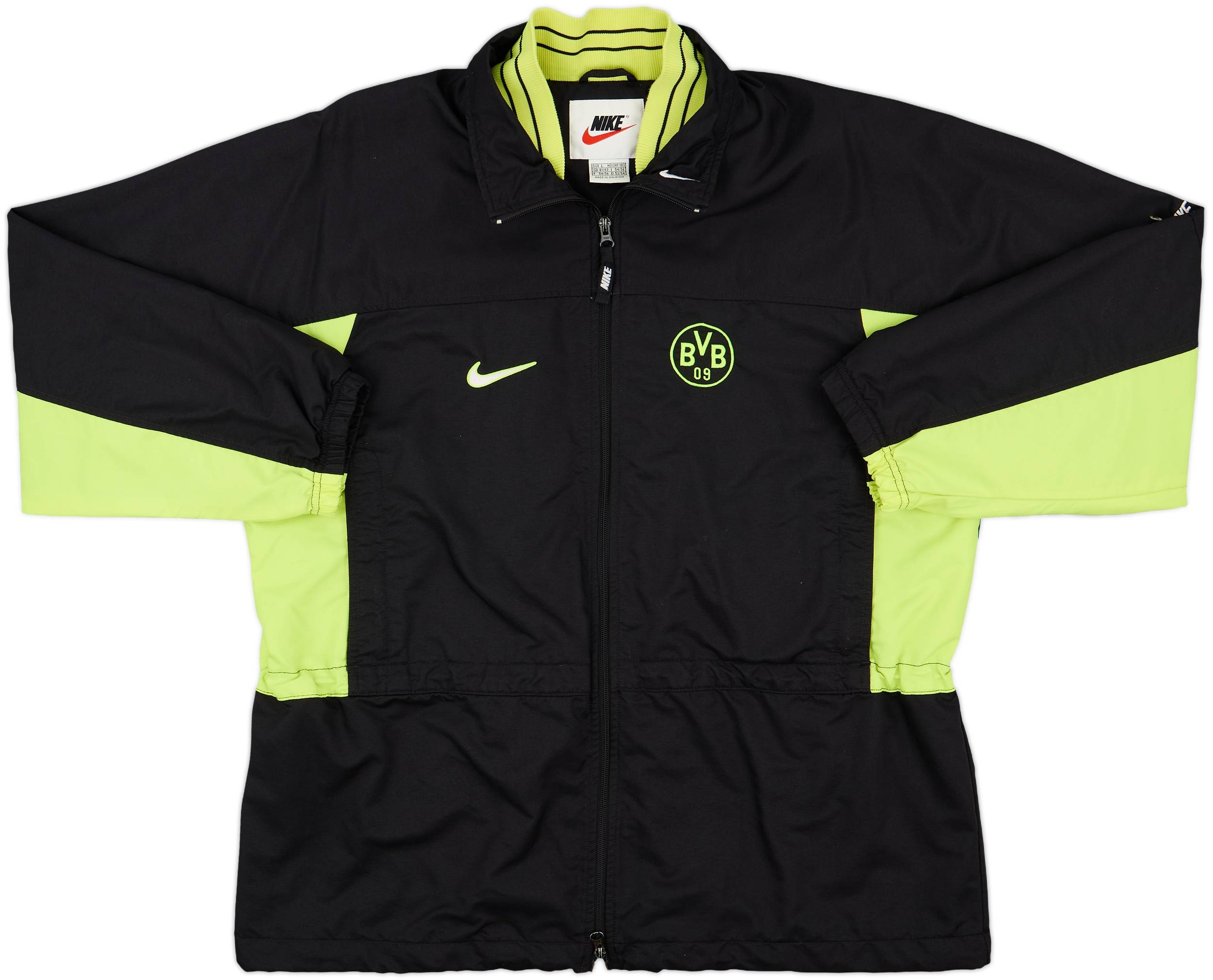 90s Nike Borussia Dortmund ウィンドブレーカー BORUSSIA DORTMUND 1993 1994 TRAINING FOOTBALL SOCCER TRACK