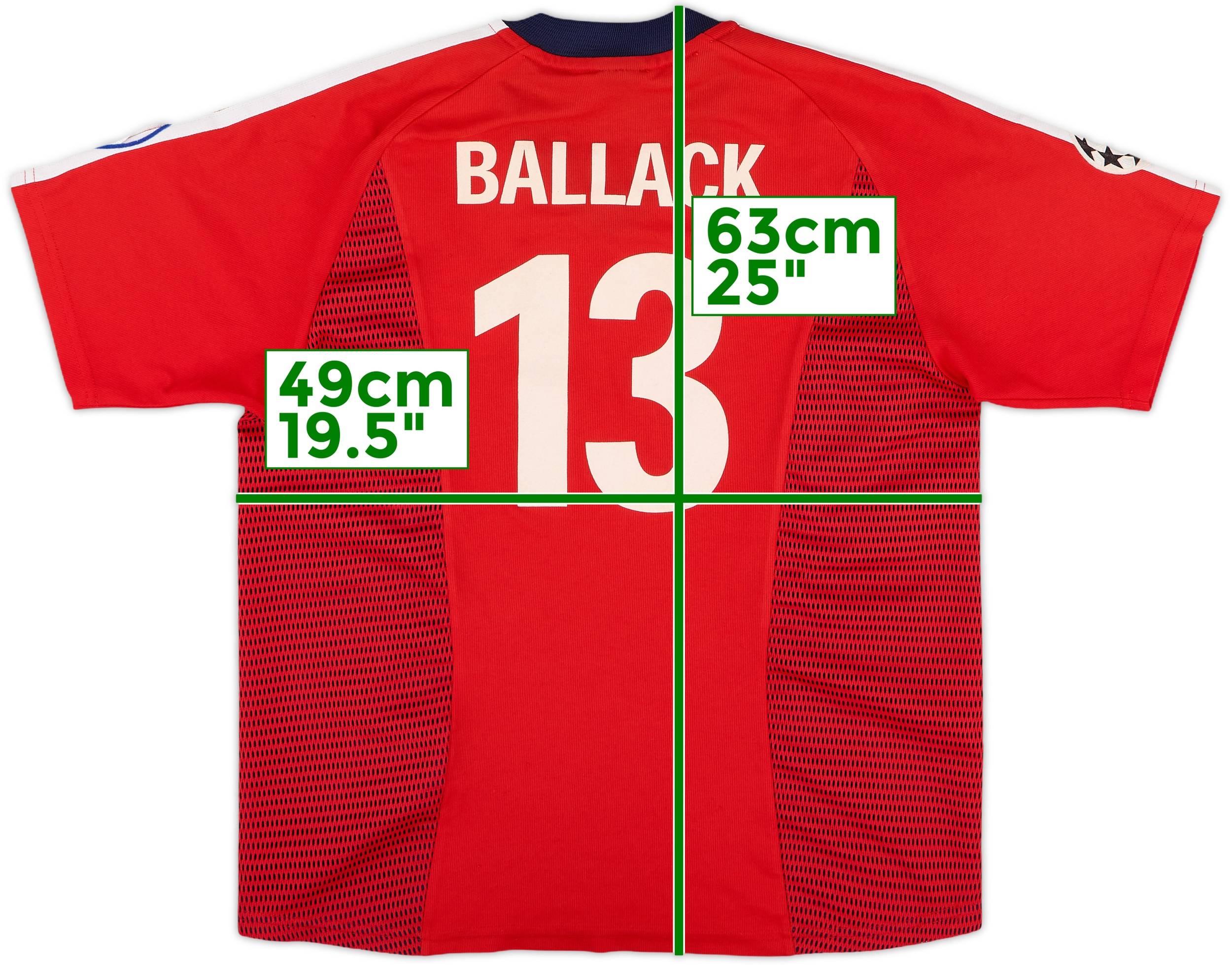 2002-03 Bayern Munich Third Shirt Ballack #13 - 5/10 - (Y)