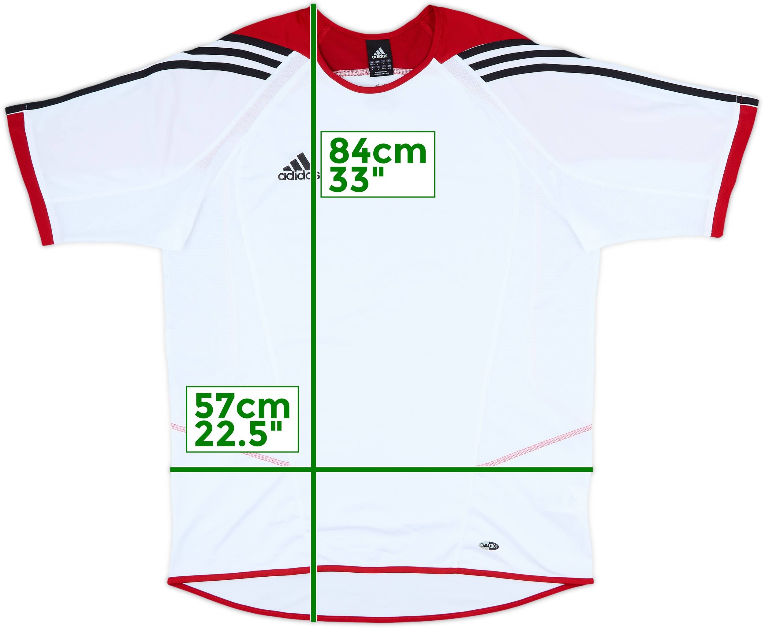 2005-06 adidas Template Shirt - 7/10 - (L/XL)
