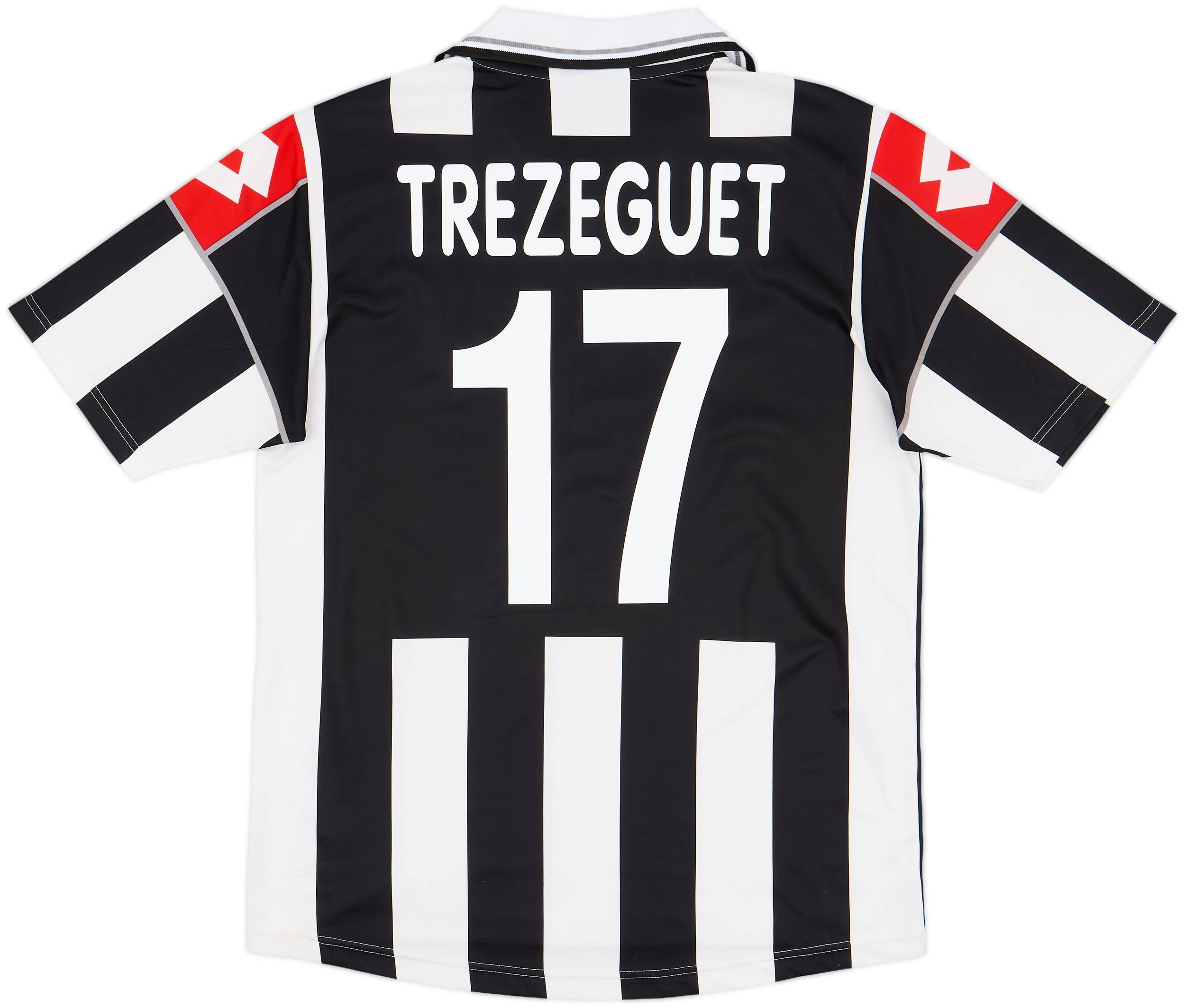 2000-01 Juventus Home Shirt Trezeguet #17 - 6/10 - (L)
