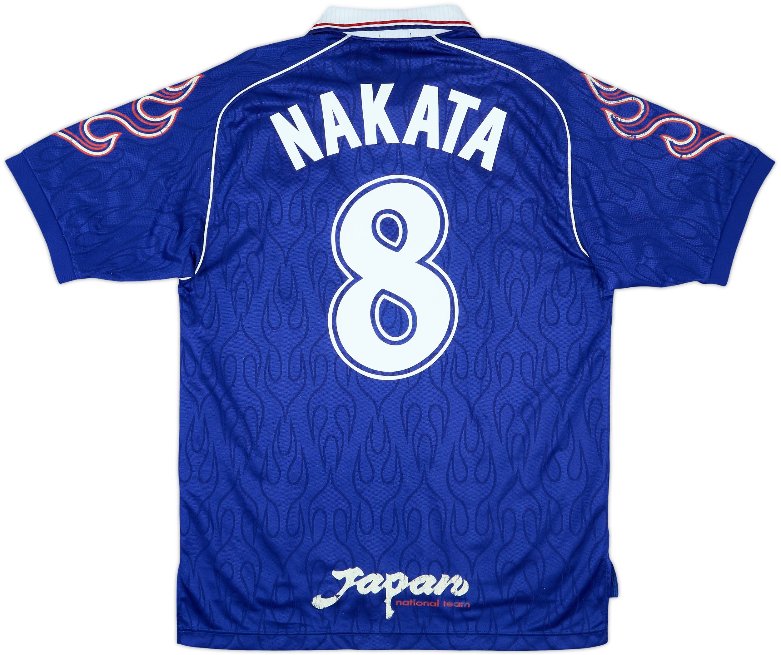 1998 Japan Home Shirt Nakata #8 - 8/10 - (M/L)