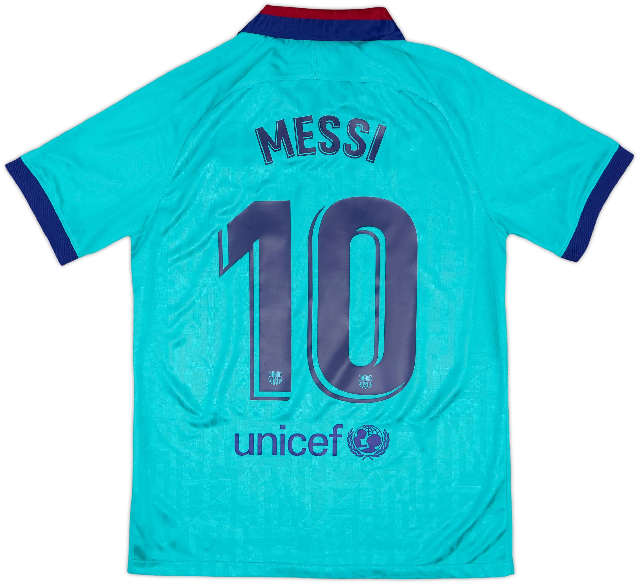 2019-20 Barcelona Third CL Shirt Messi #10 - 10/10 - (M)