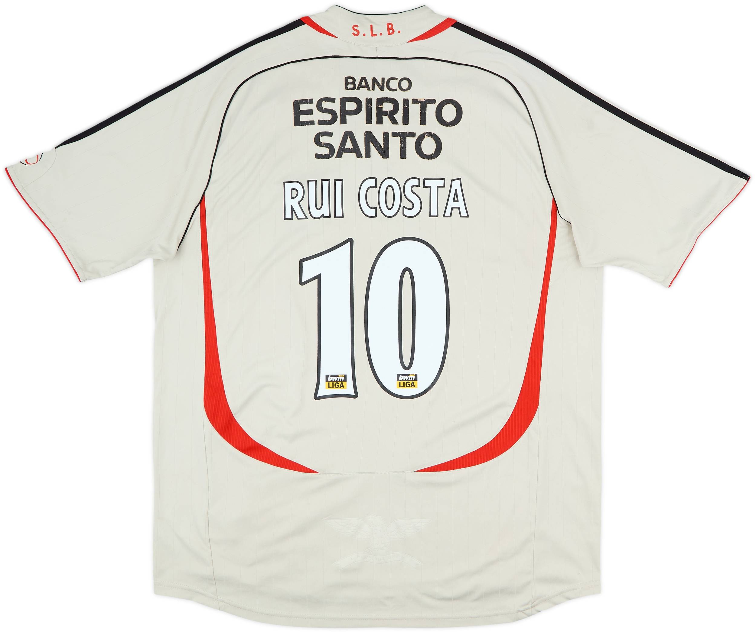 レベッカ ars10 2006-07 Benfica Away Shirt Rui Costa #10 - 6/10 - (XL)