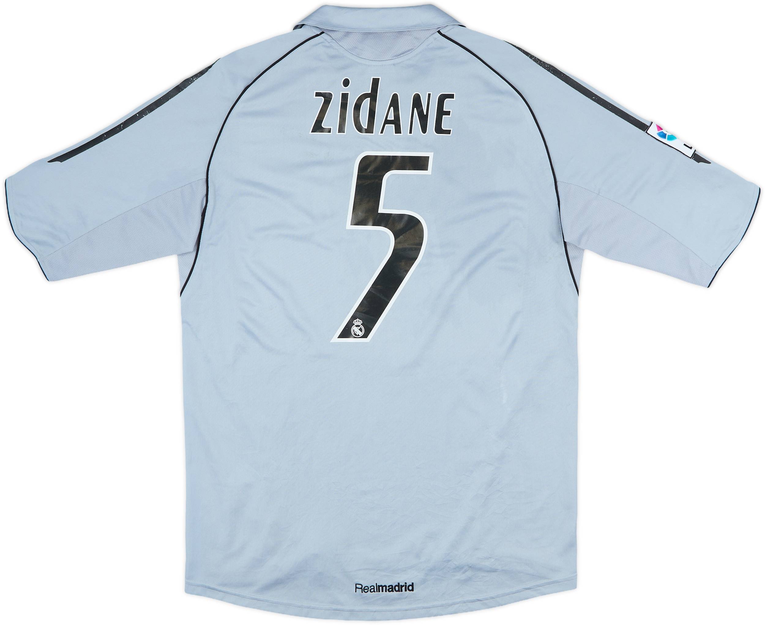 2005-06 Real Madrid Third Shirt Zidane #5 - 6/10 - (M)
