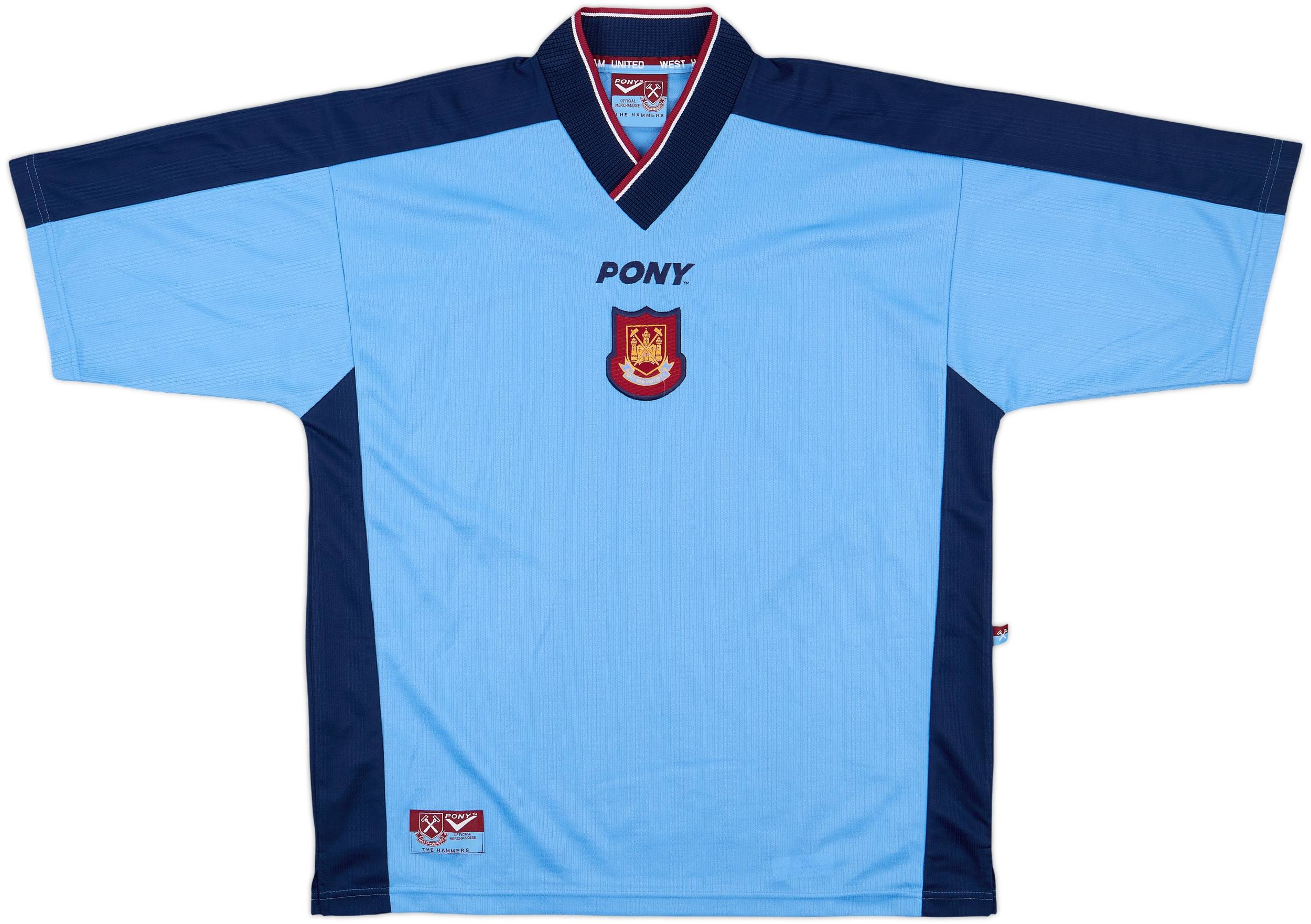 1997-98 West Ham Away Shirt Lampard #18 - 9/10 - (XL)